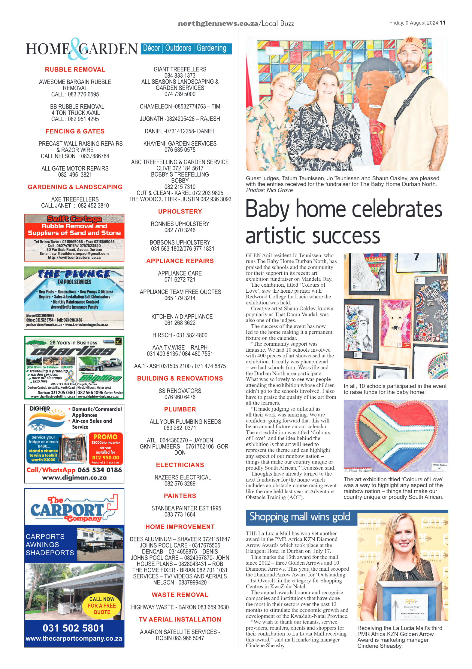 Northglen News 9 August 2024 page 11