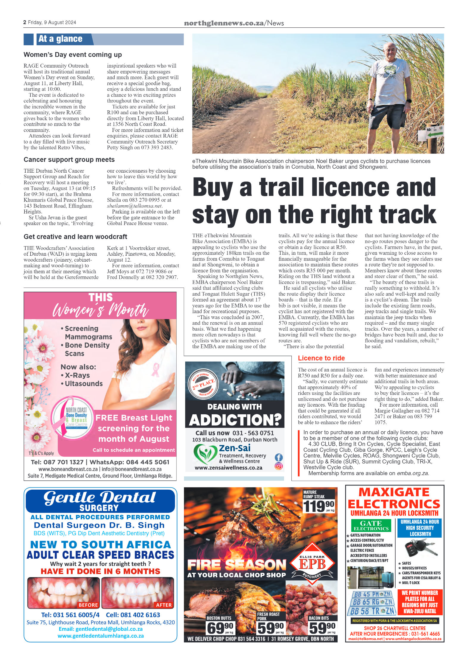 Northglen News 9 August 2024 page 2