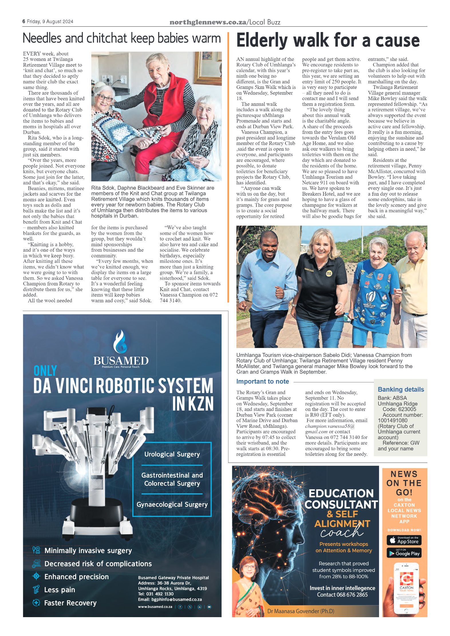 Northglen News 9 August 2024 page 6