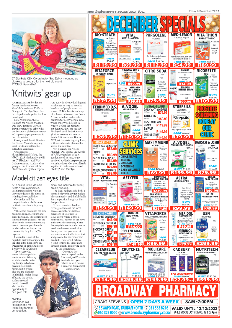 Northglen News 9 December 2022 page 7