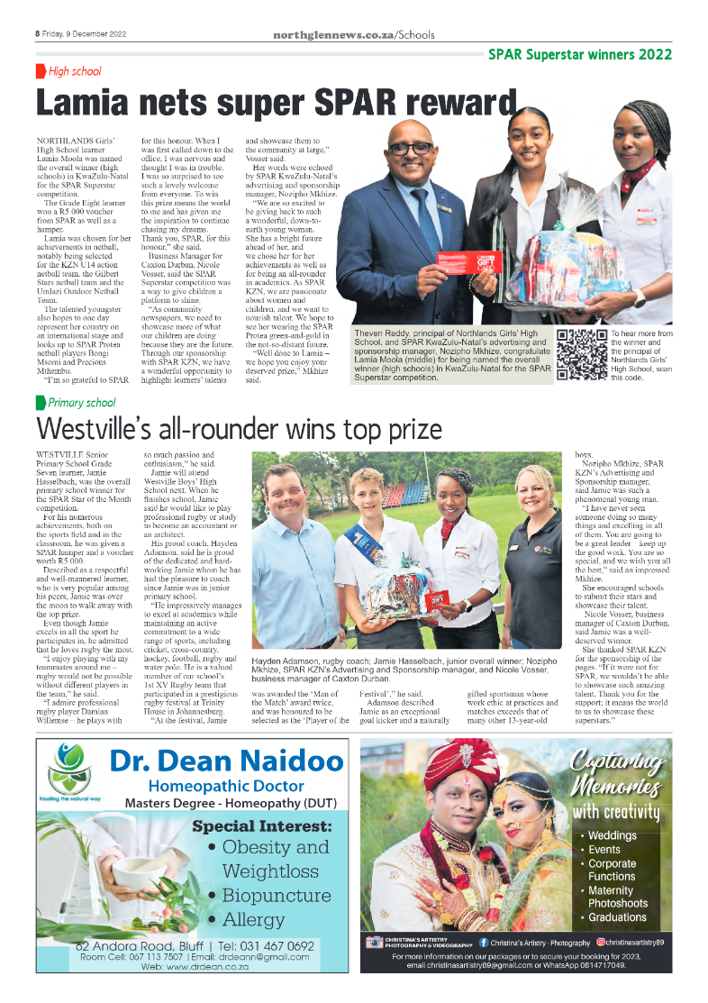 Northglen News 9 December 2022 page 8