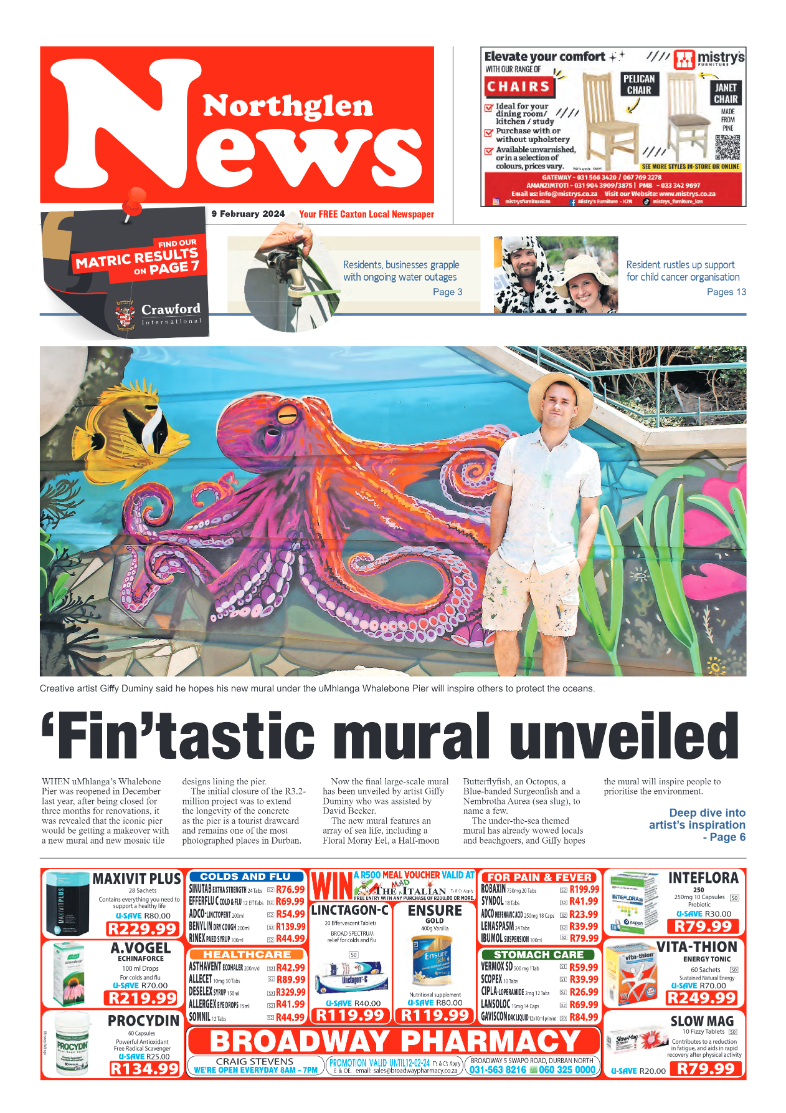 Northglen News 9 February 2024 page 1
