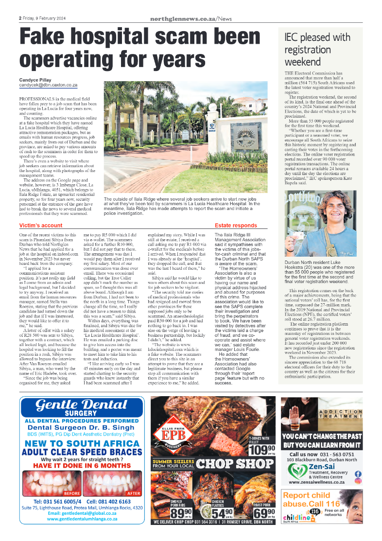 Northglen News 9 February 2024 page 2
