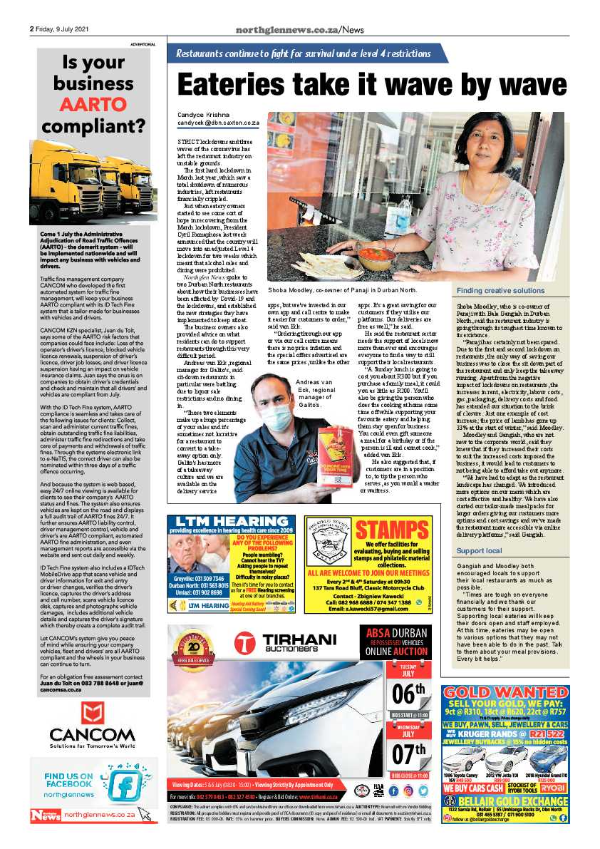 Northglen News 9 July 2021 page 2