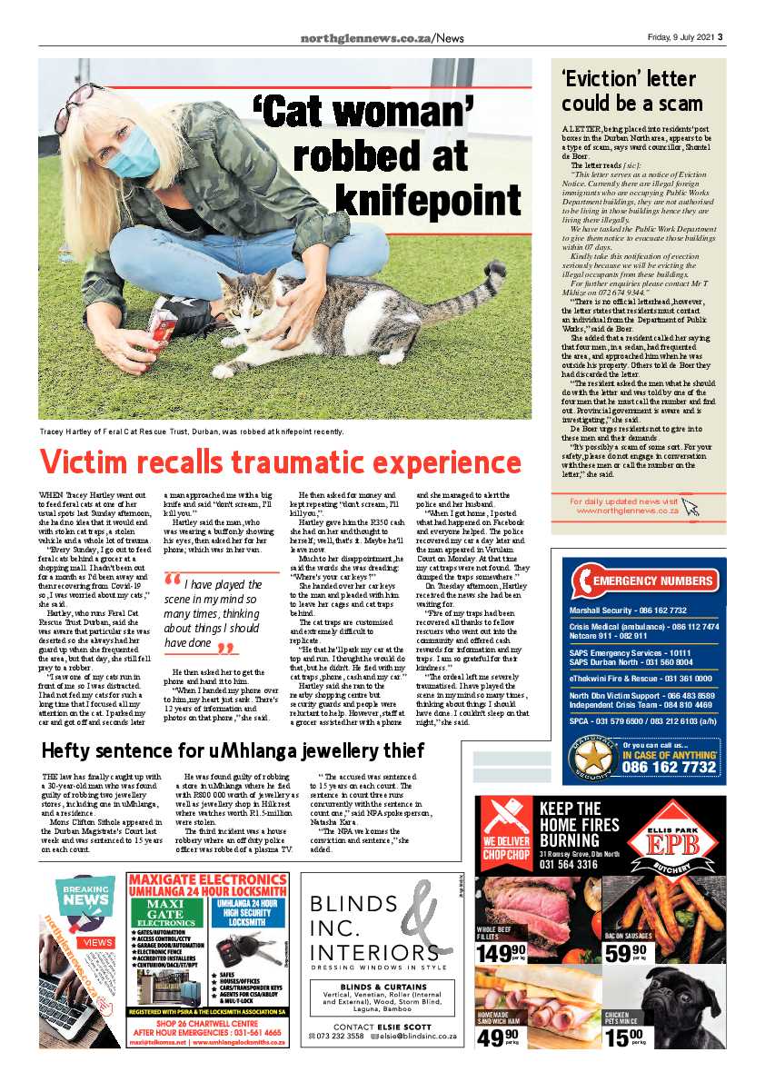 Northglen News 9 July 2021 page 3
