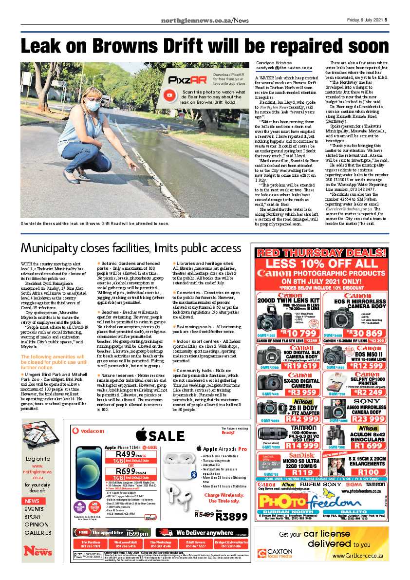 Northglen News 9 July 2021 page 5