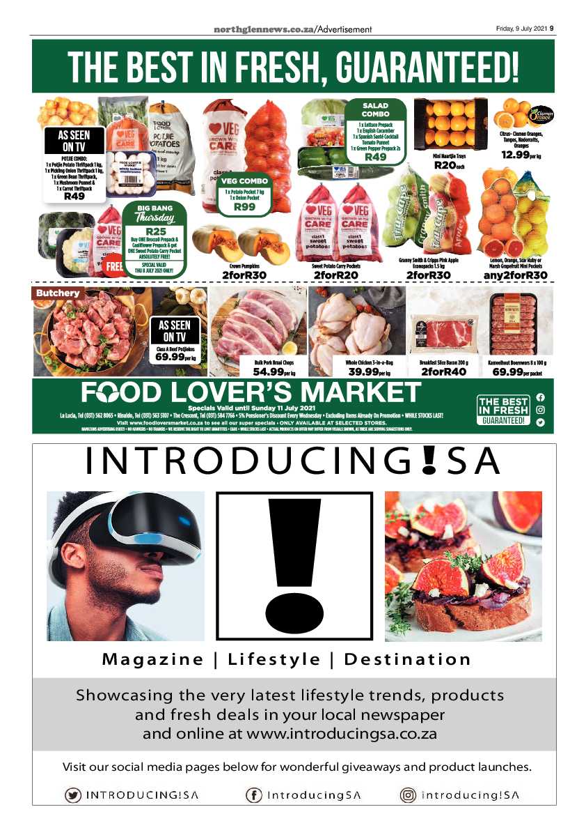 Northglen News 9 July 2021 page 9