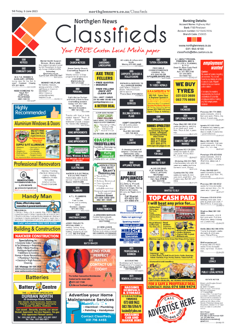 Northglen News 9 June 2023 page 14