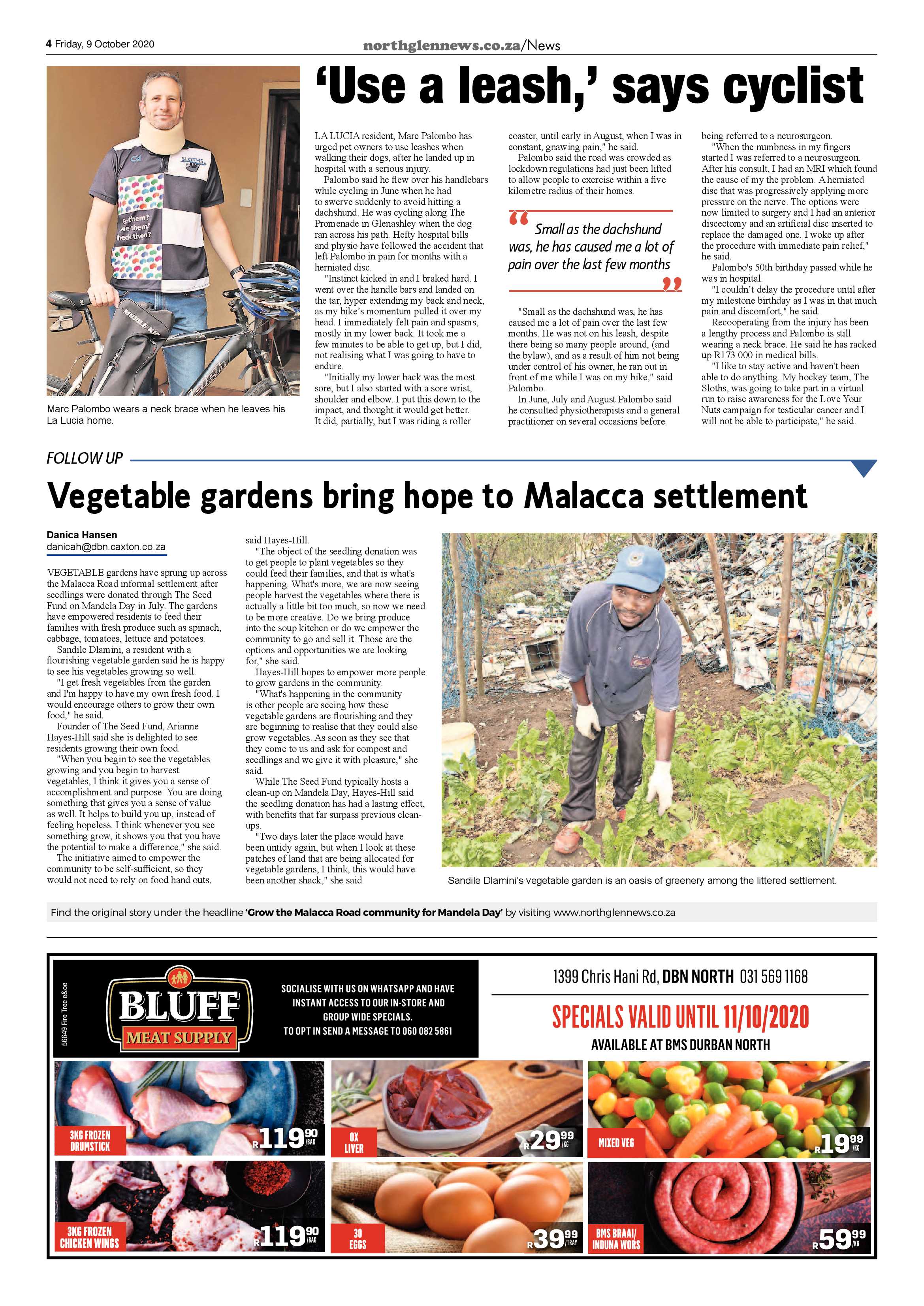 Northglen News 9 October 2020 page 4