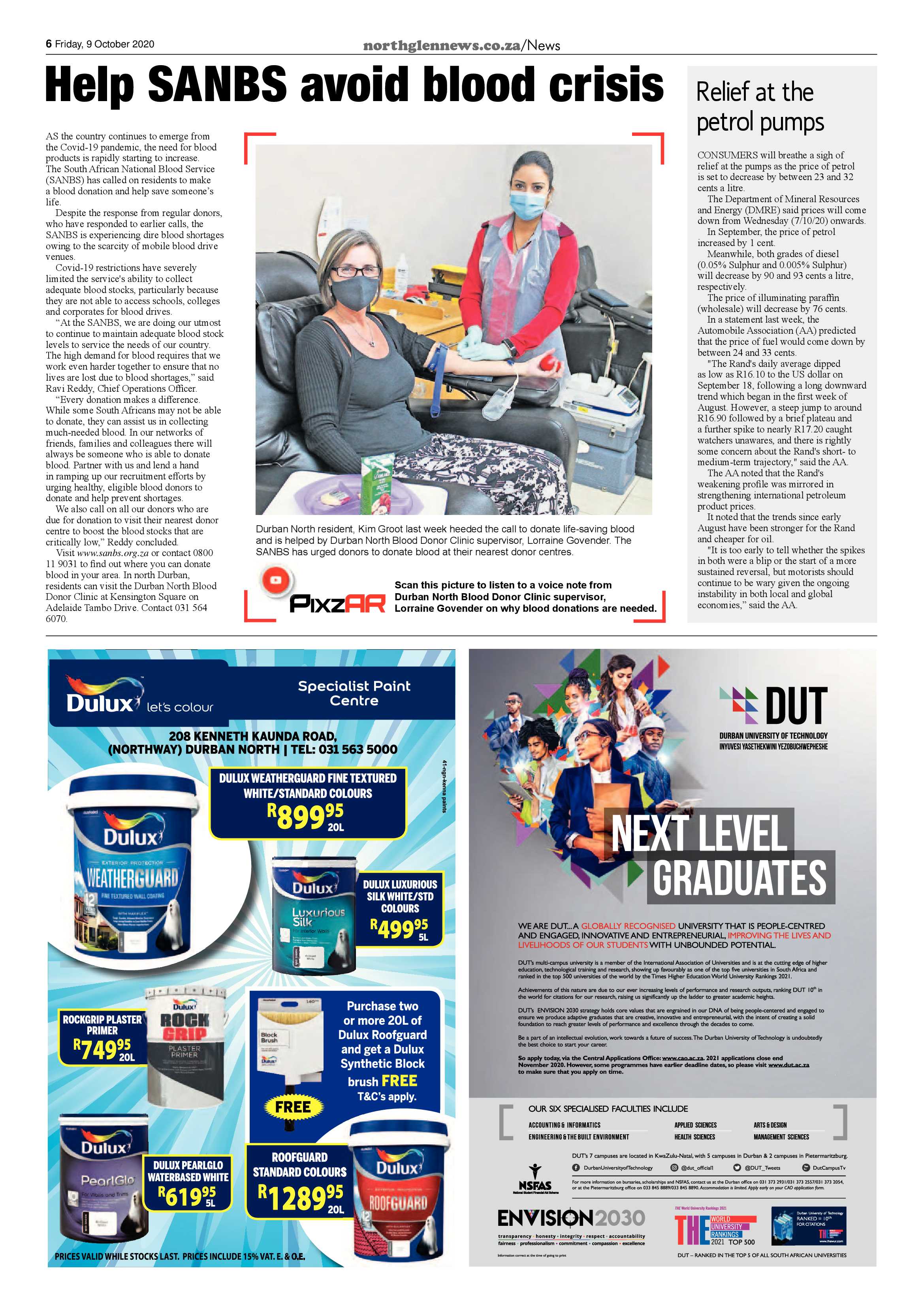 Northglen News 9 October 2020 page 6