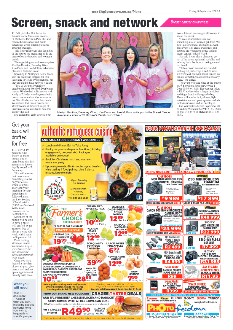 Northglen News 9 September 2022 page 5