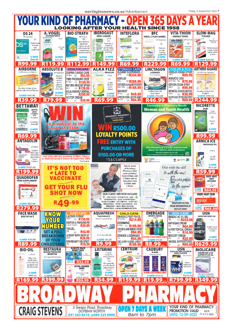 Northglen News 9 September 2022 page 7