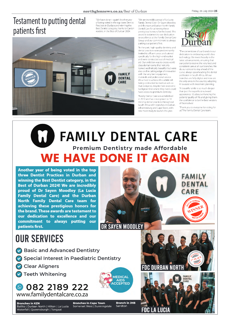 Northglen News Best of Durban 2024 page 13