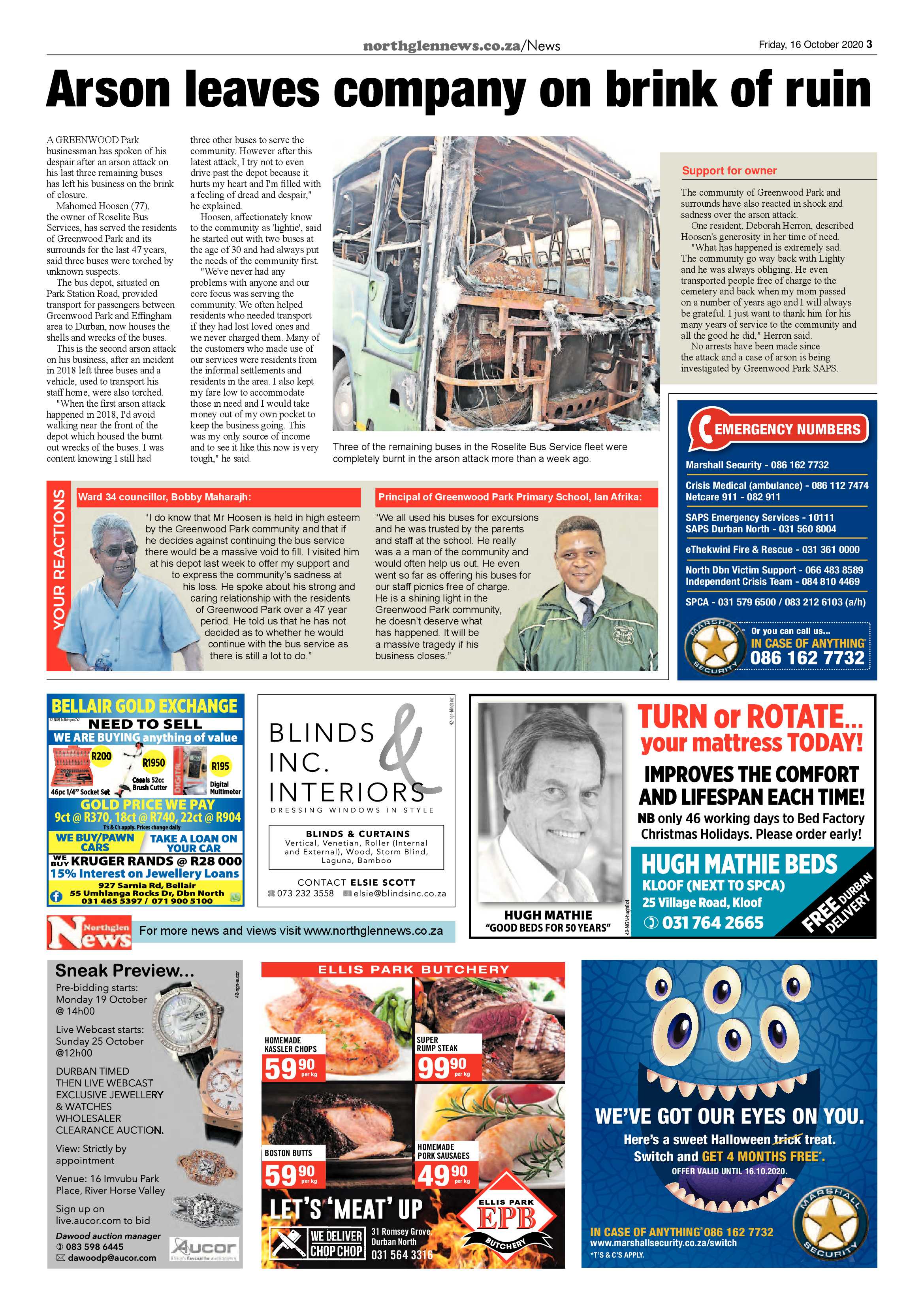 Northglen News 16 October 2020 page 3