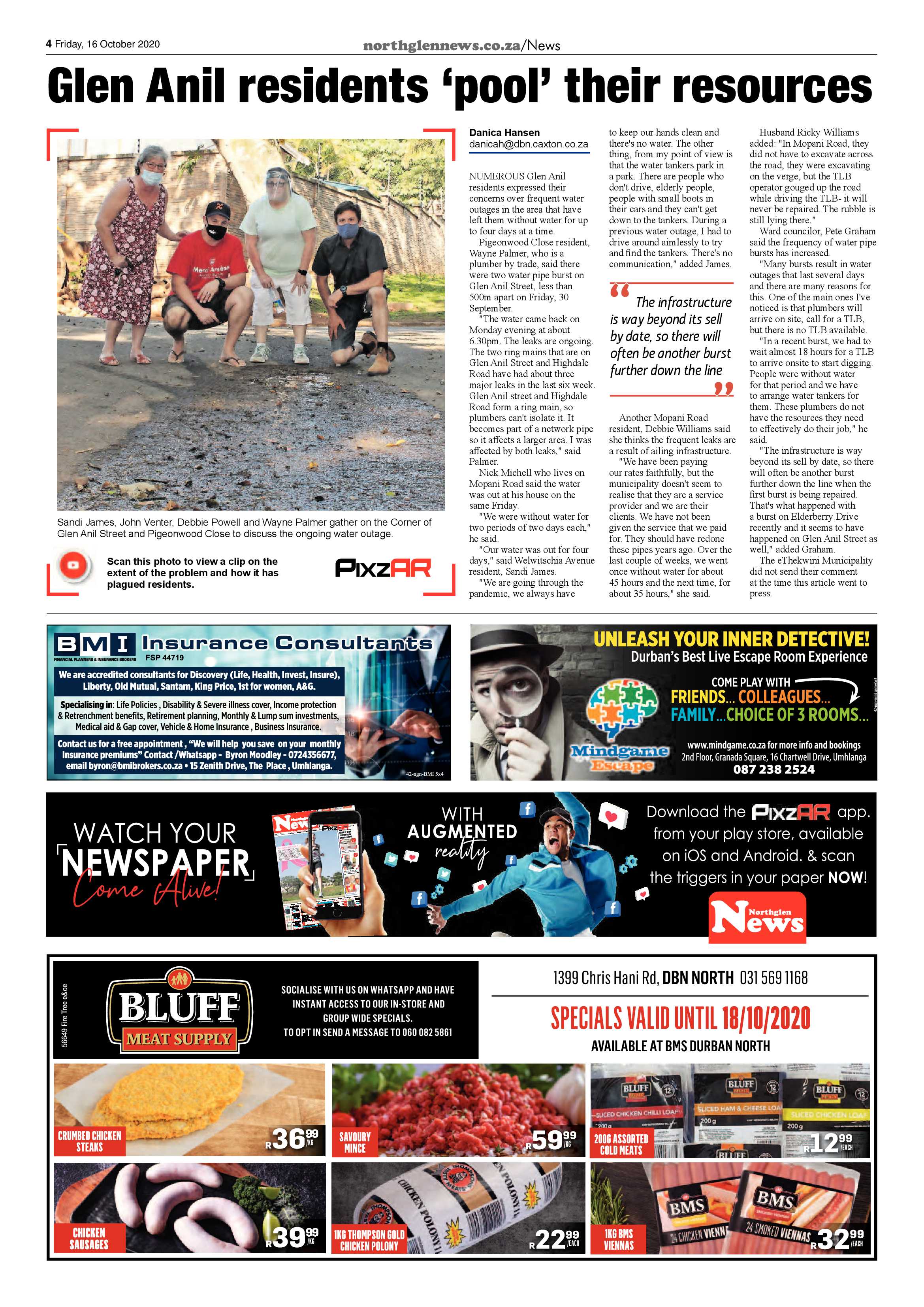 Northglen News 16 October 2020 page 4
