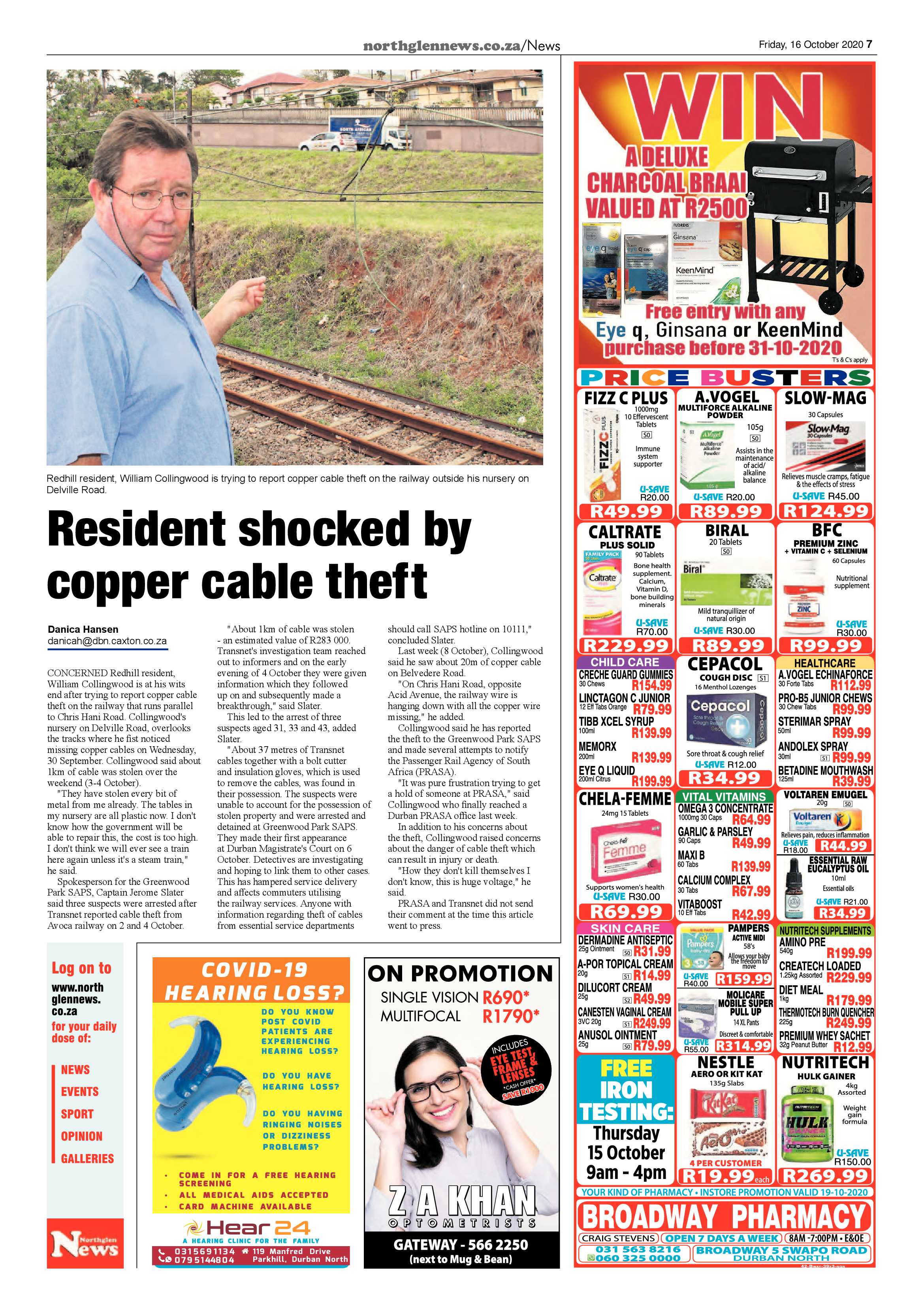 Northglen News 16 October 2020 page 7