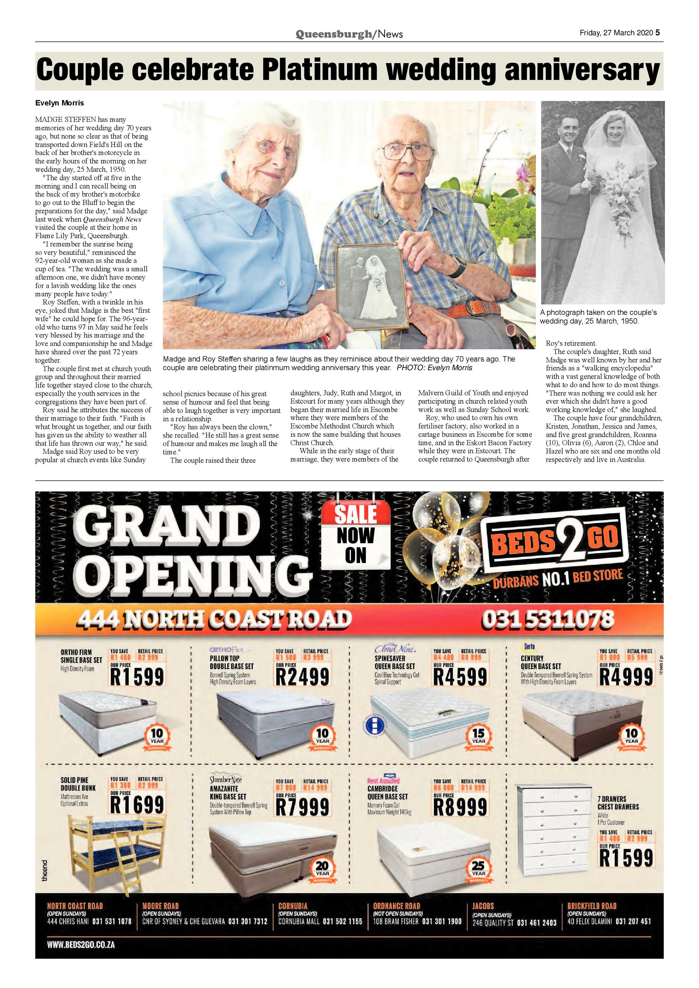 Queenburgh News 27 March 2020 page 5