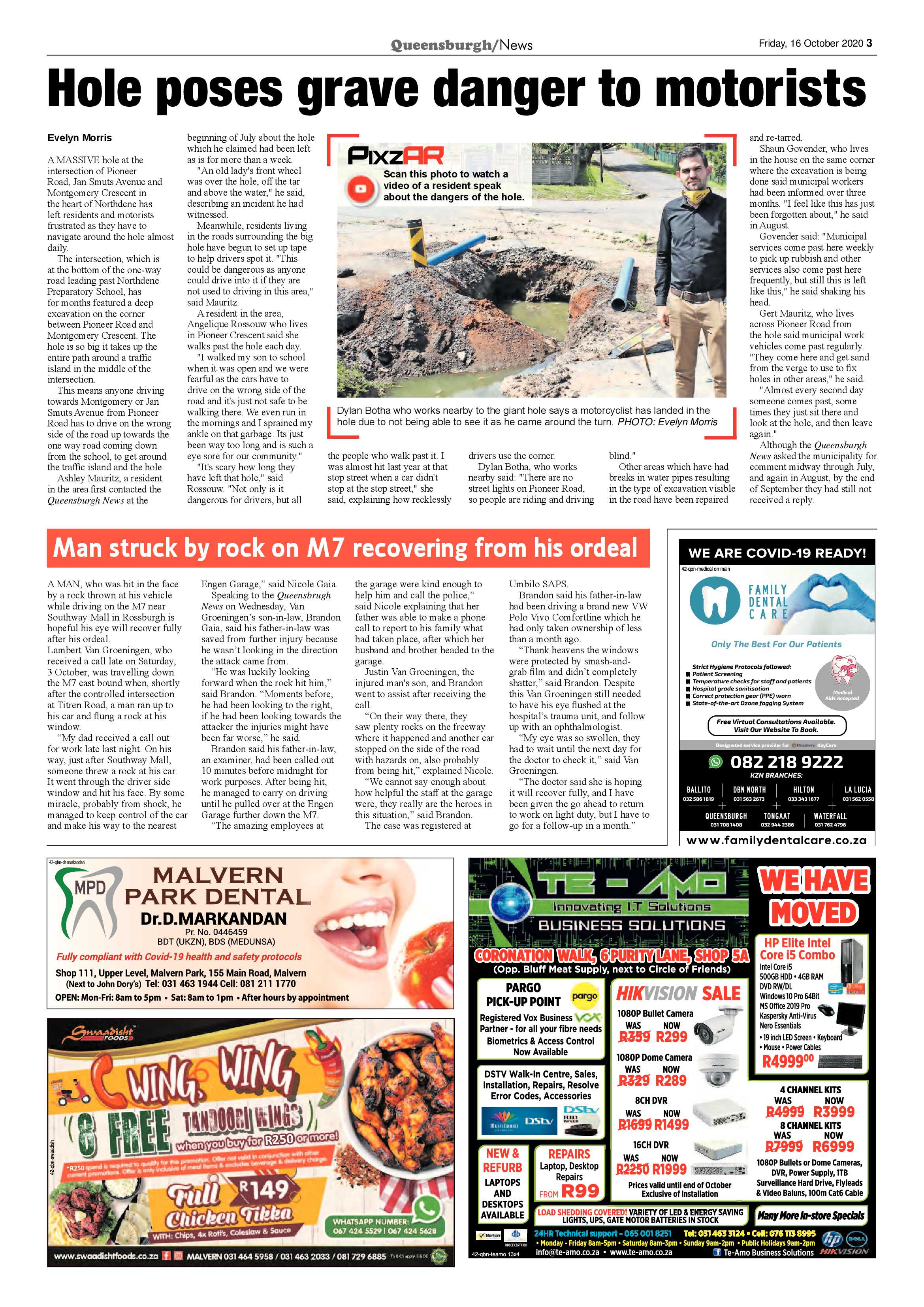 Queensburgh 16 october 2020 page 3