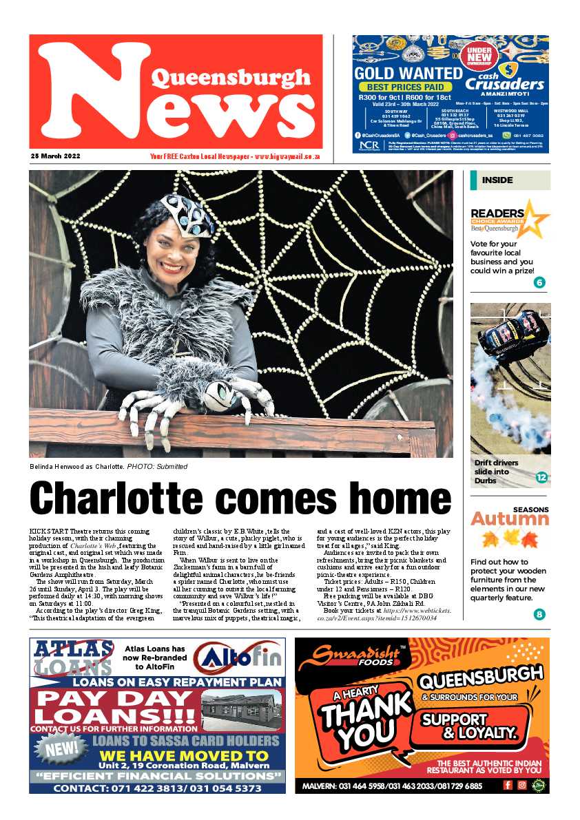 Queensburgh 25 March  2022 page 1