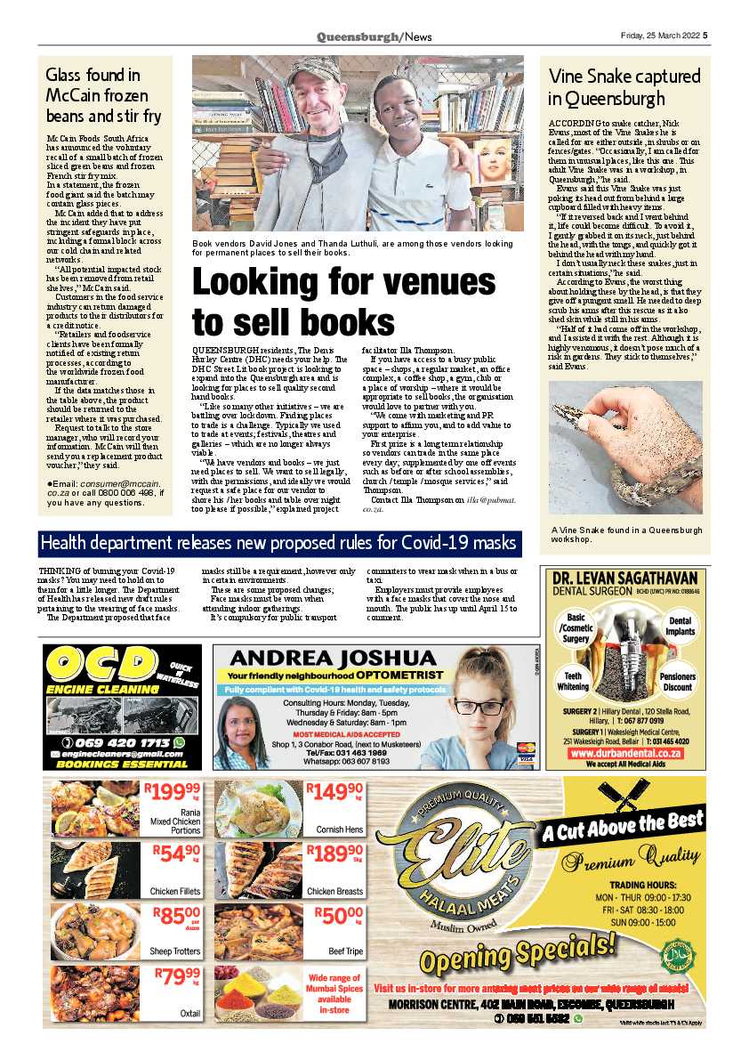 Queensburgh 25 March  2022 page 5