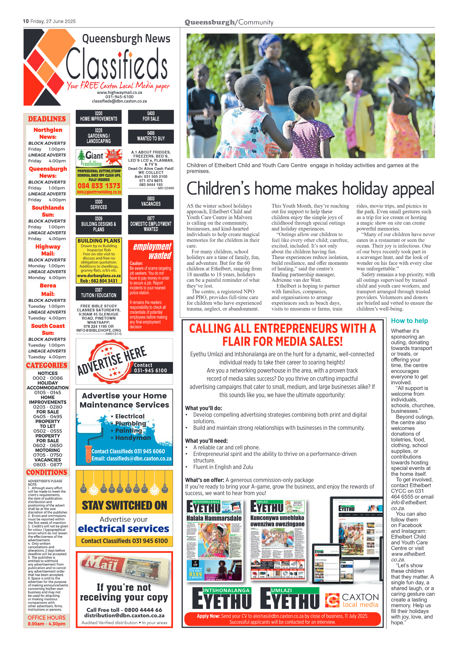 Queensburgh News 27 June 2025 page 10