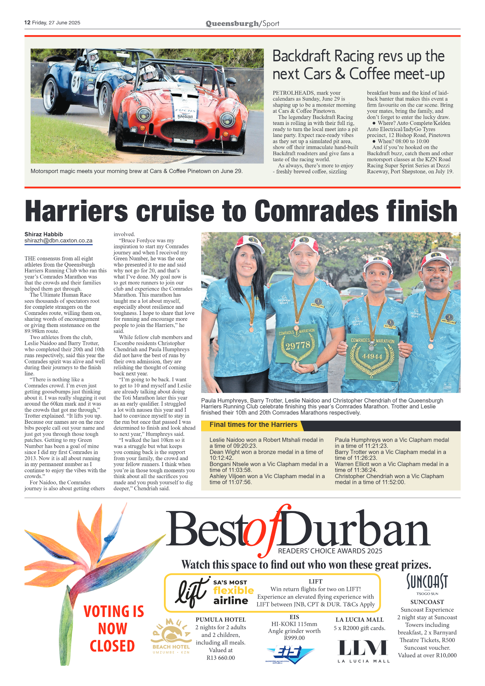 Queensburgh News 27 June 2025 page 12