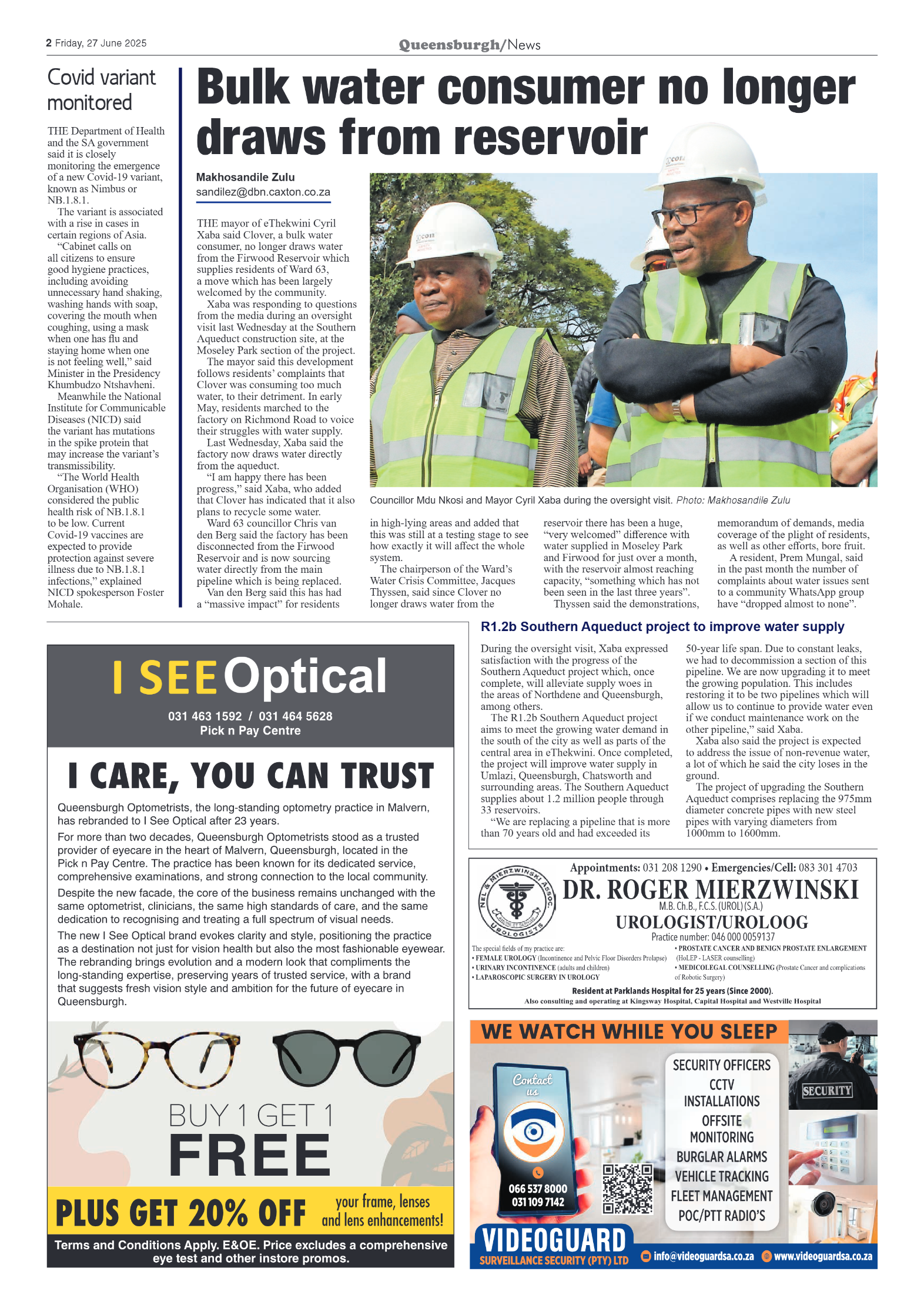 Queensburgh News 27 June 2025 page 2