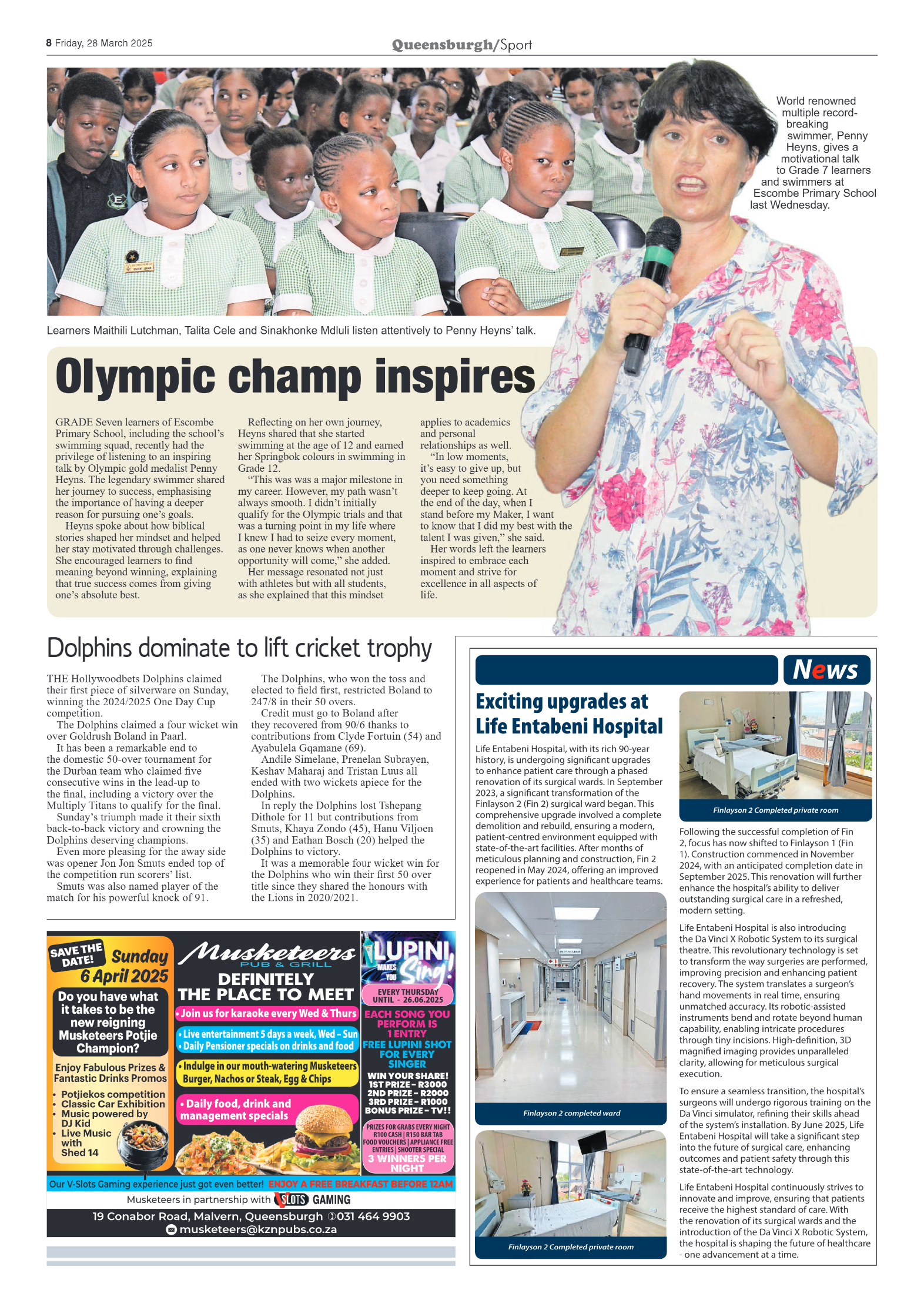 Queensburgh News 28 March 2025 page 8