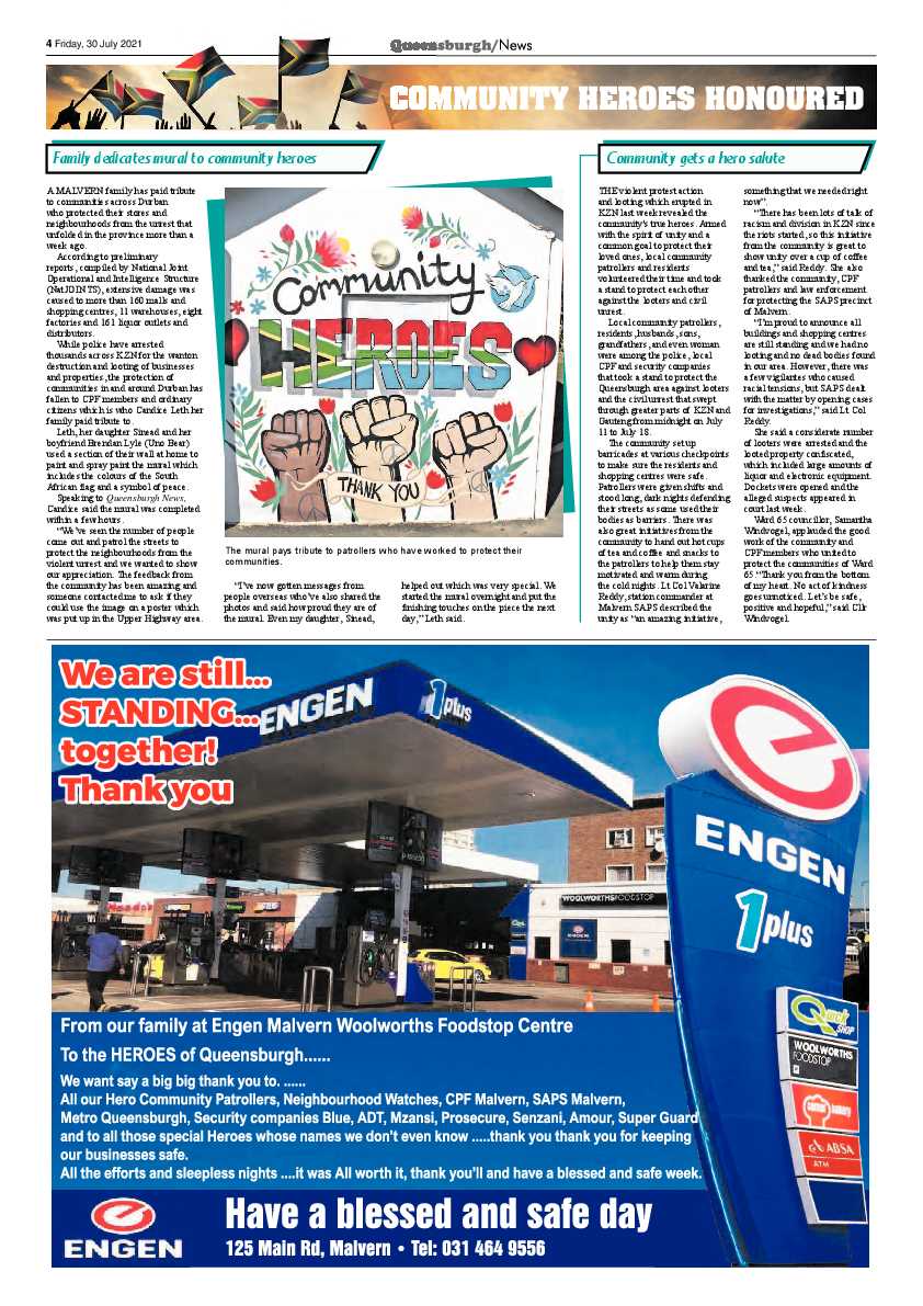 Queensburgh News 30 July 2021 page 4