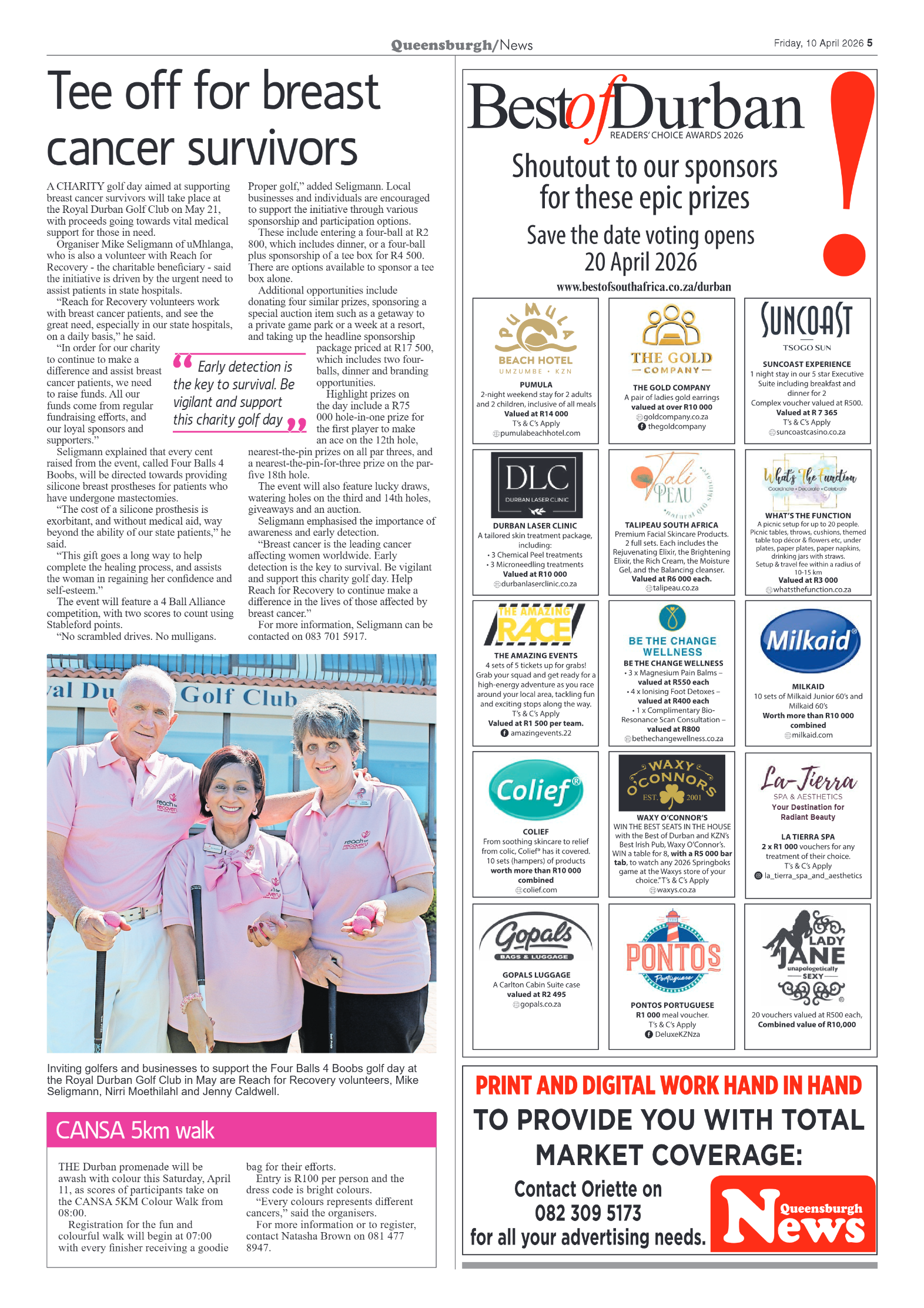 Queensburgh News 10 April 2026 page 5