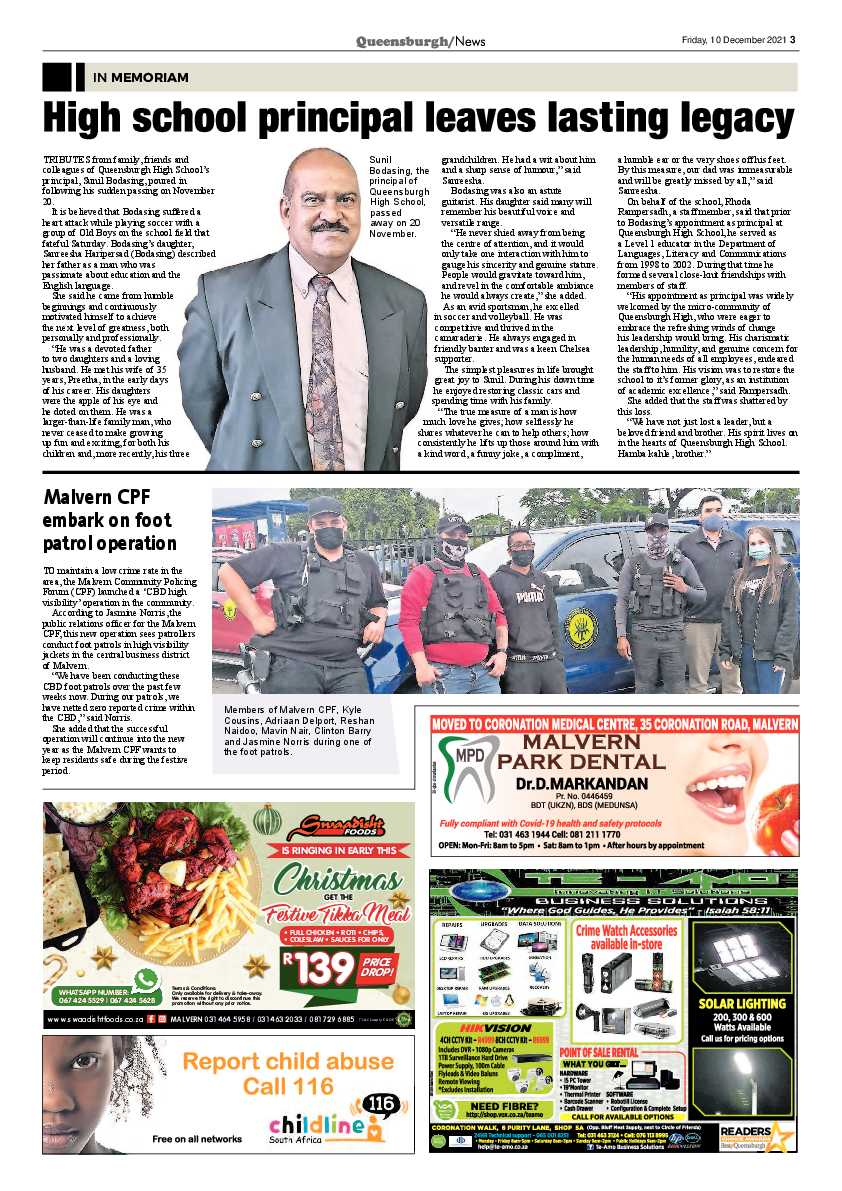 Queensburgh News 10 December 2021 page 3