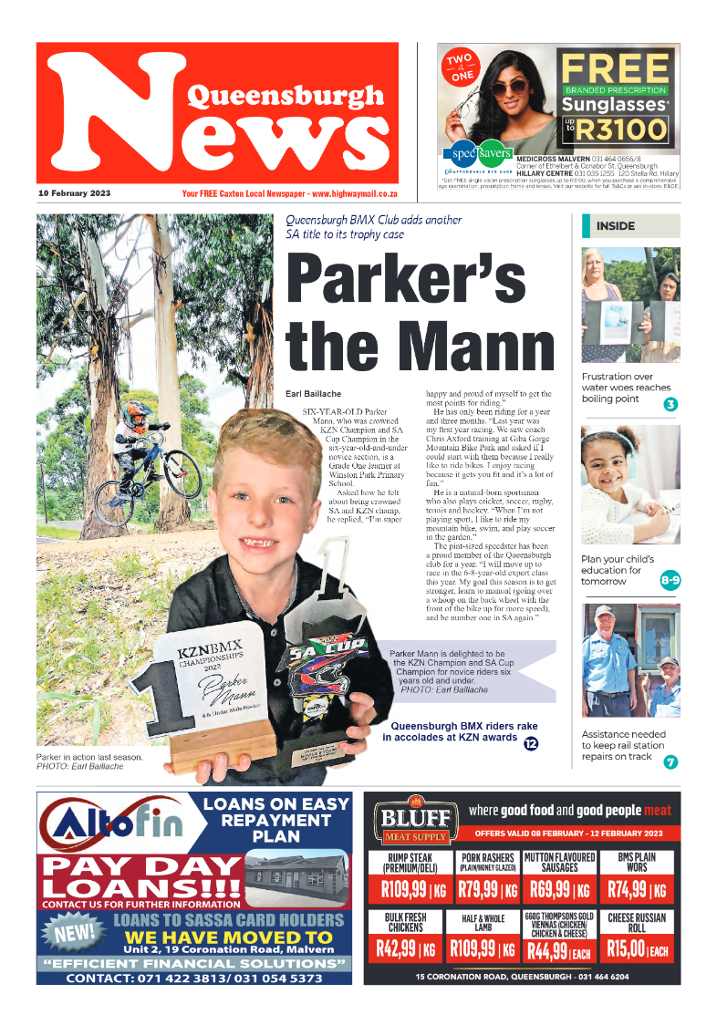 Queensburgh News 10 February 2023 page 1