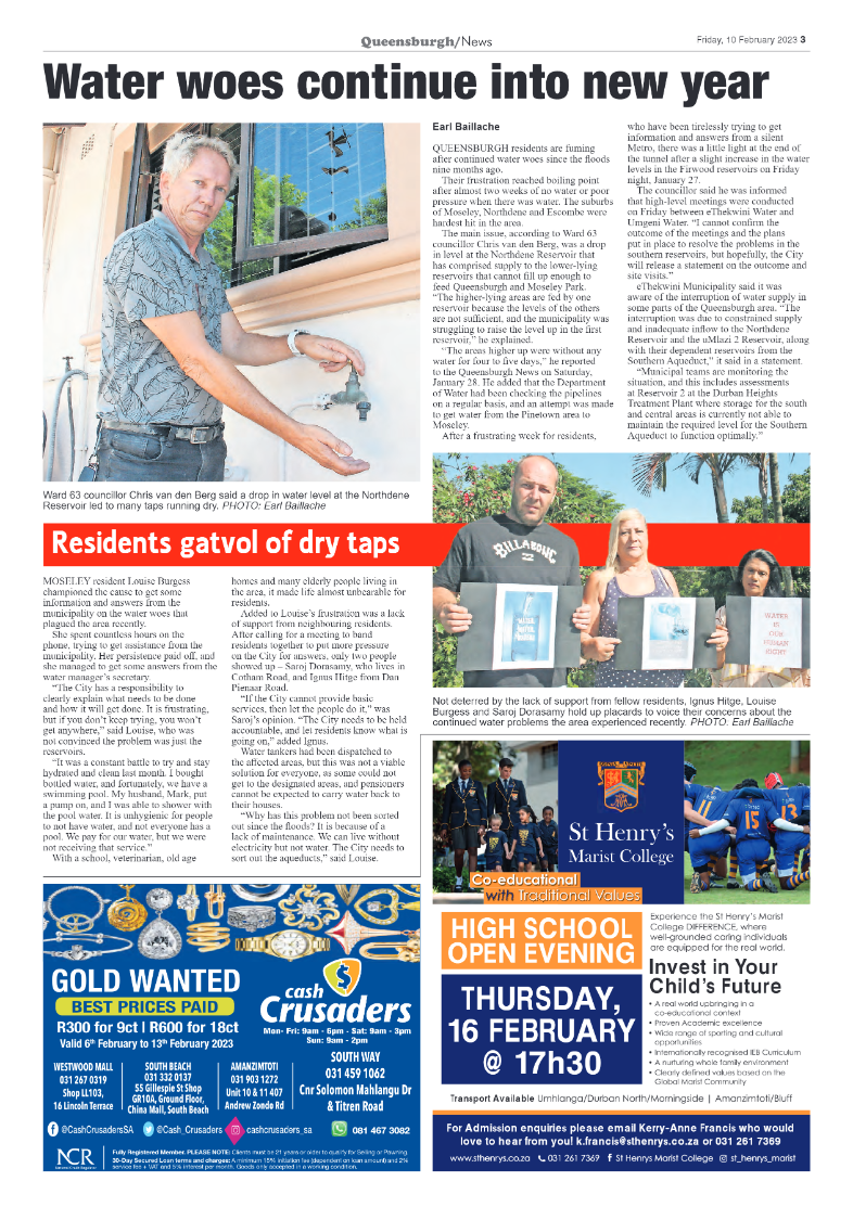 Queensburgh News 10 February 2023 page 3