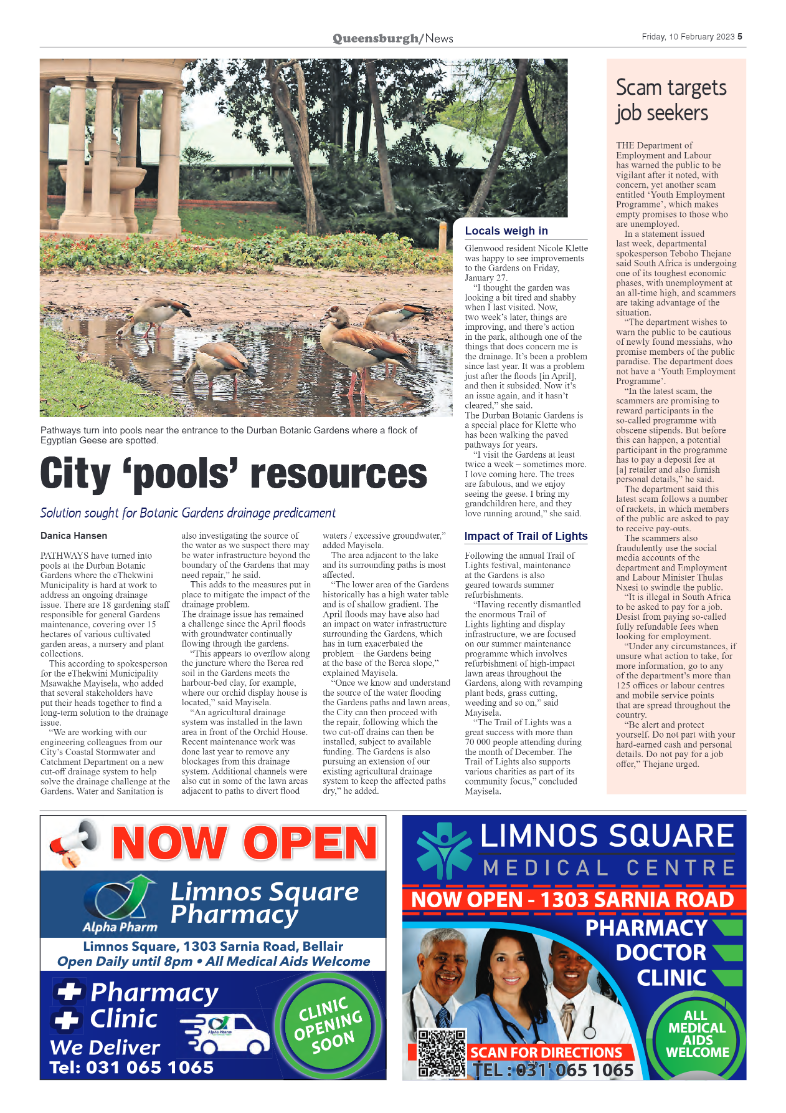 Queensburgh News 10 February 2023 page 5