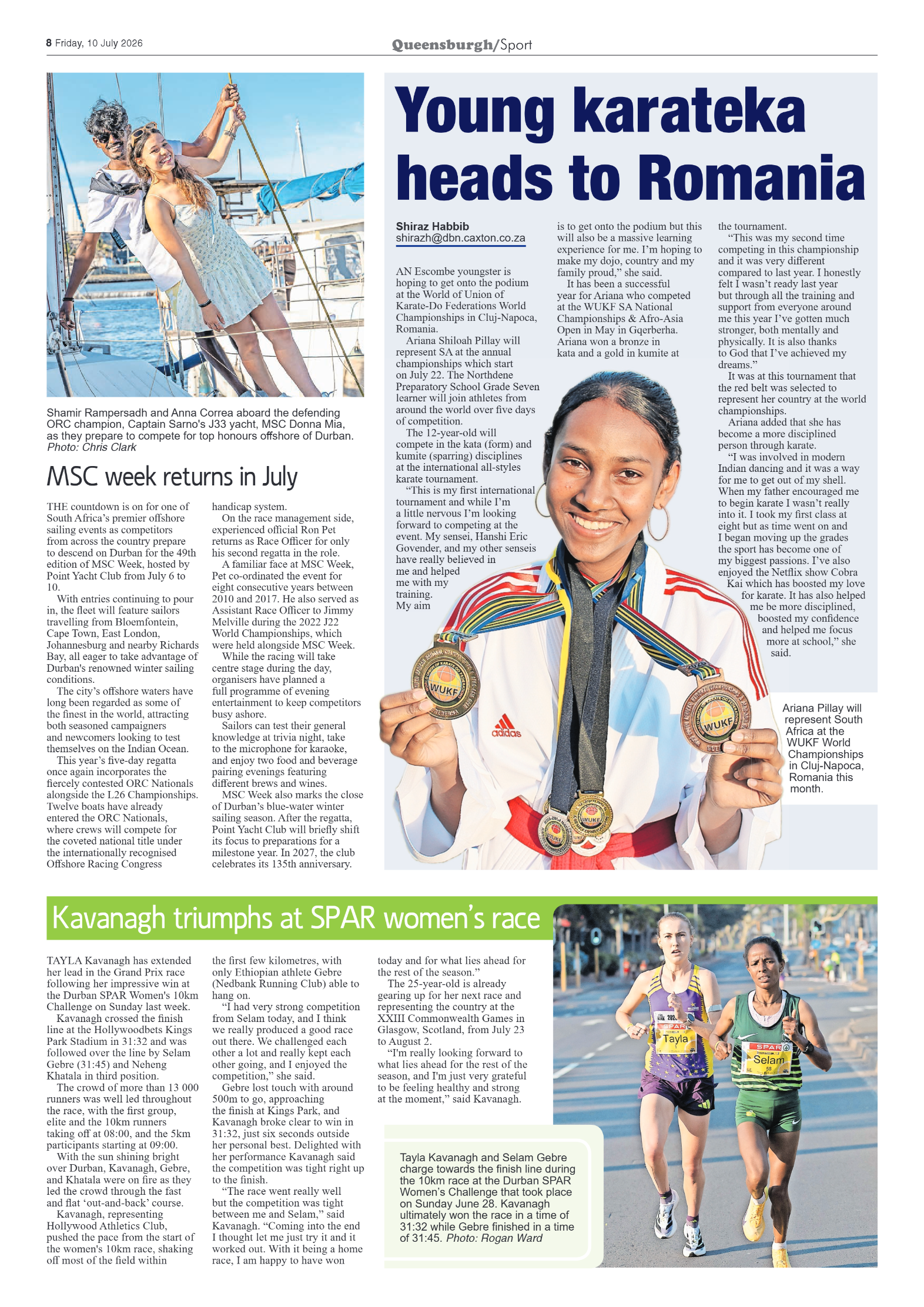 Queensburgh News 10 July 2026 page 8