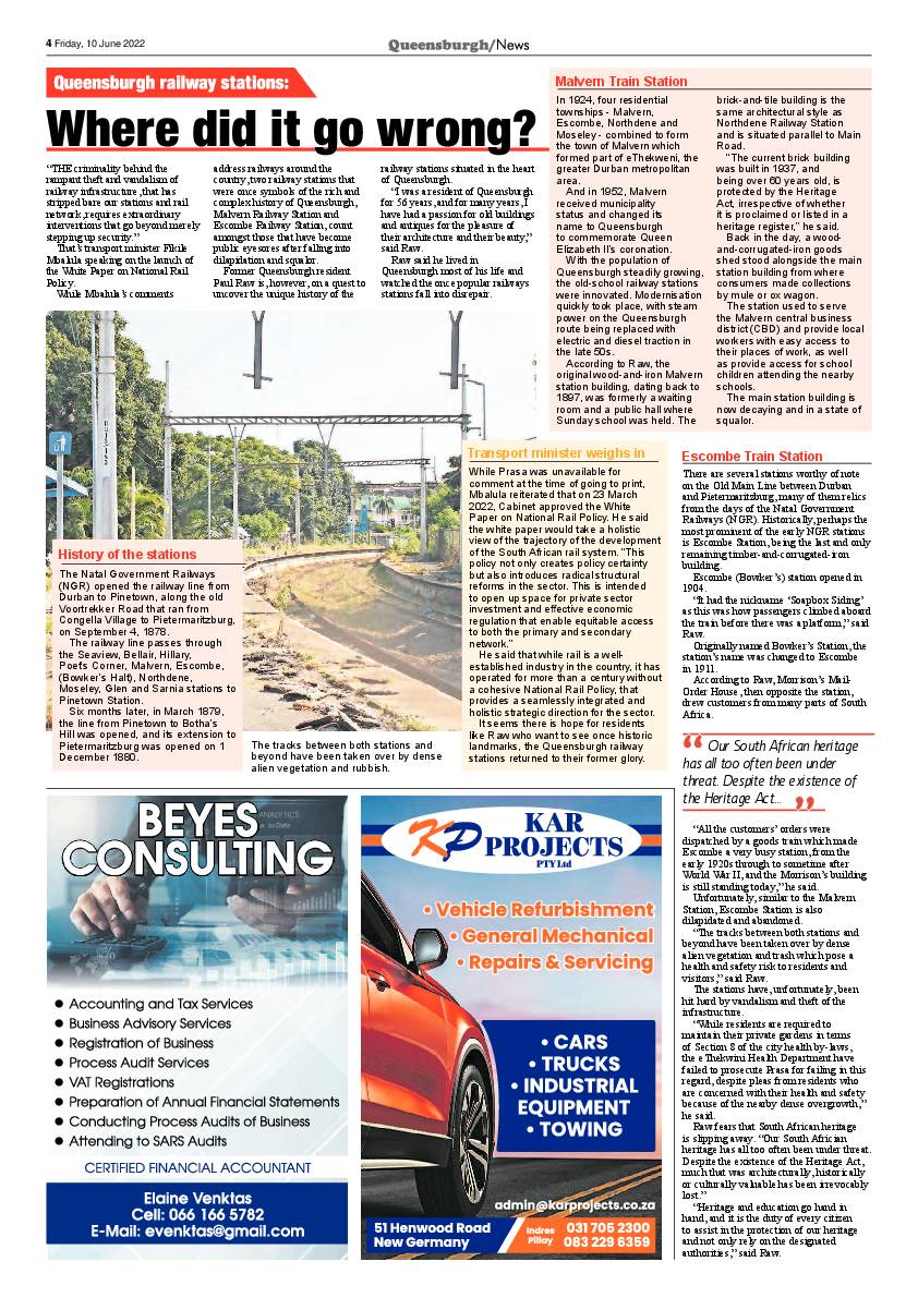 Queensburgh News 10 June 2022 page 4