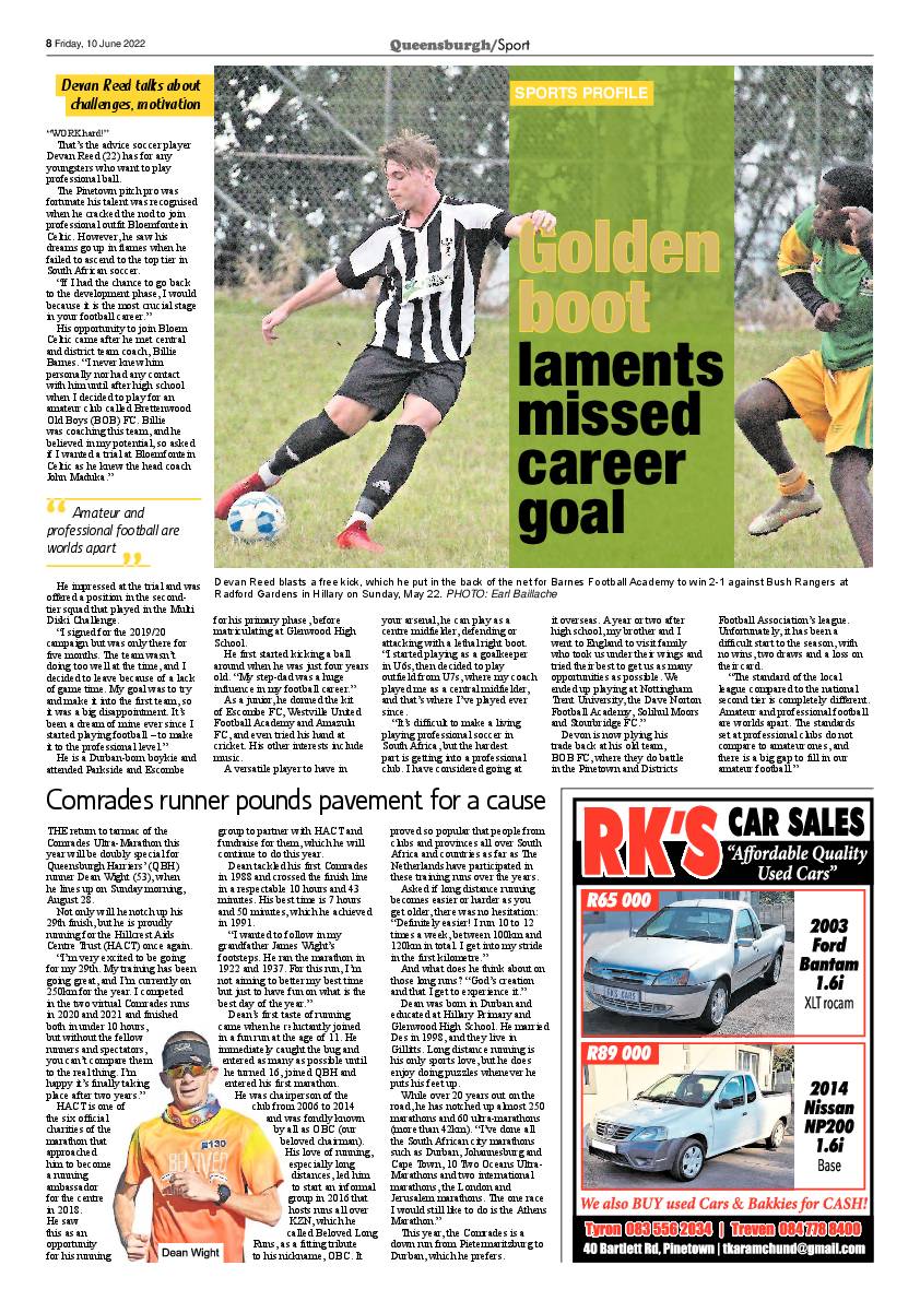 Queensburgh News 10 June 2022 page 8