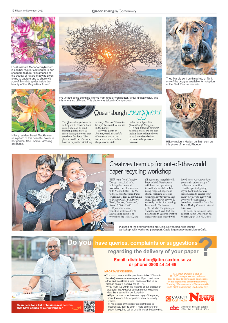 Queensburgh News 10 November 2023 page 12