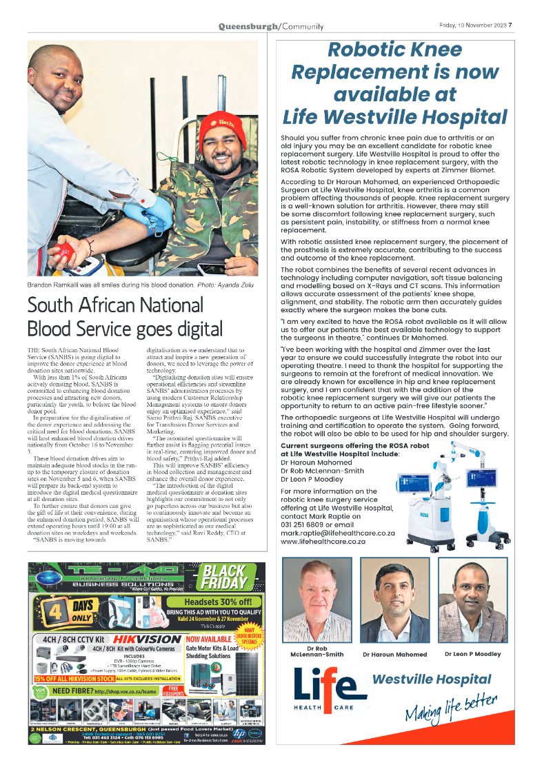 Queensburgh News 10 November 2023 page 7