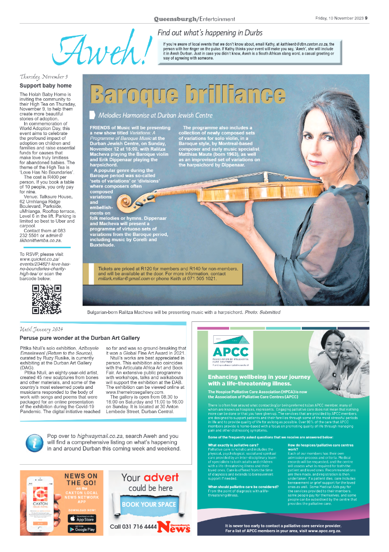 Queensburgh News 10 November 2023 page 9