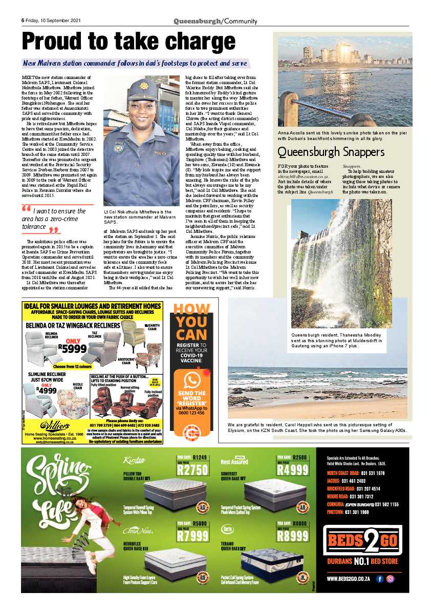 Queensburgh News 10 September 2021 page 6