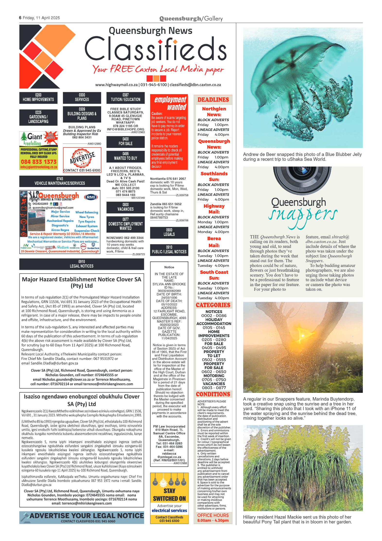 Queensburgh News 11 April 2025 page 6