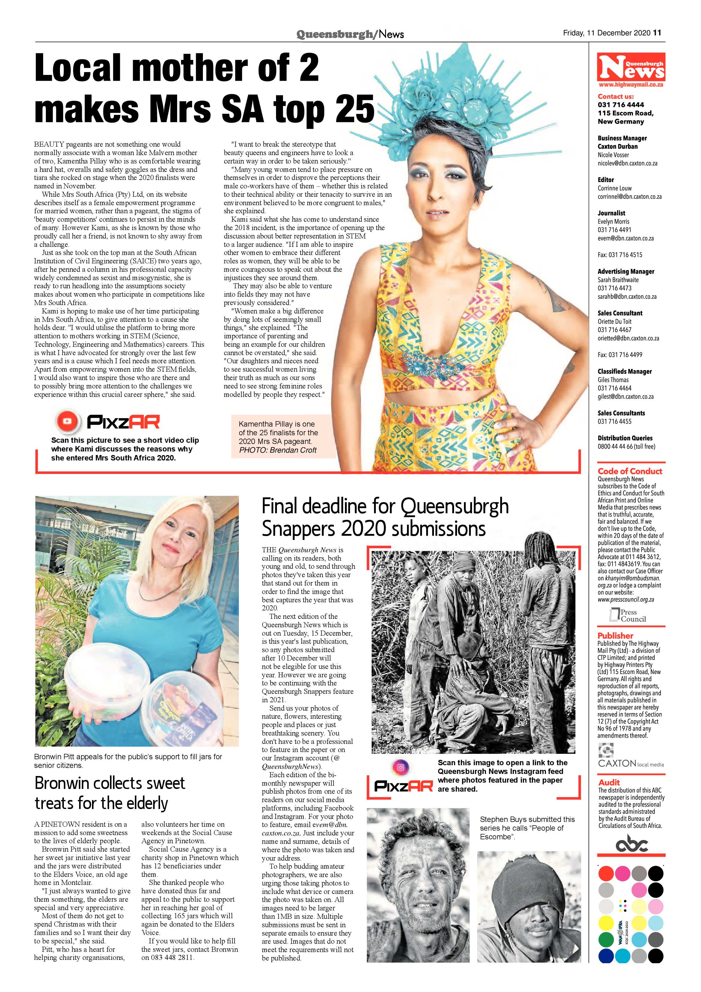 Queensburgh News 11 December 2020 page 11