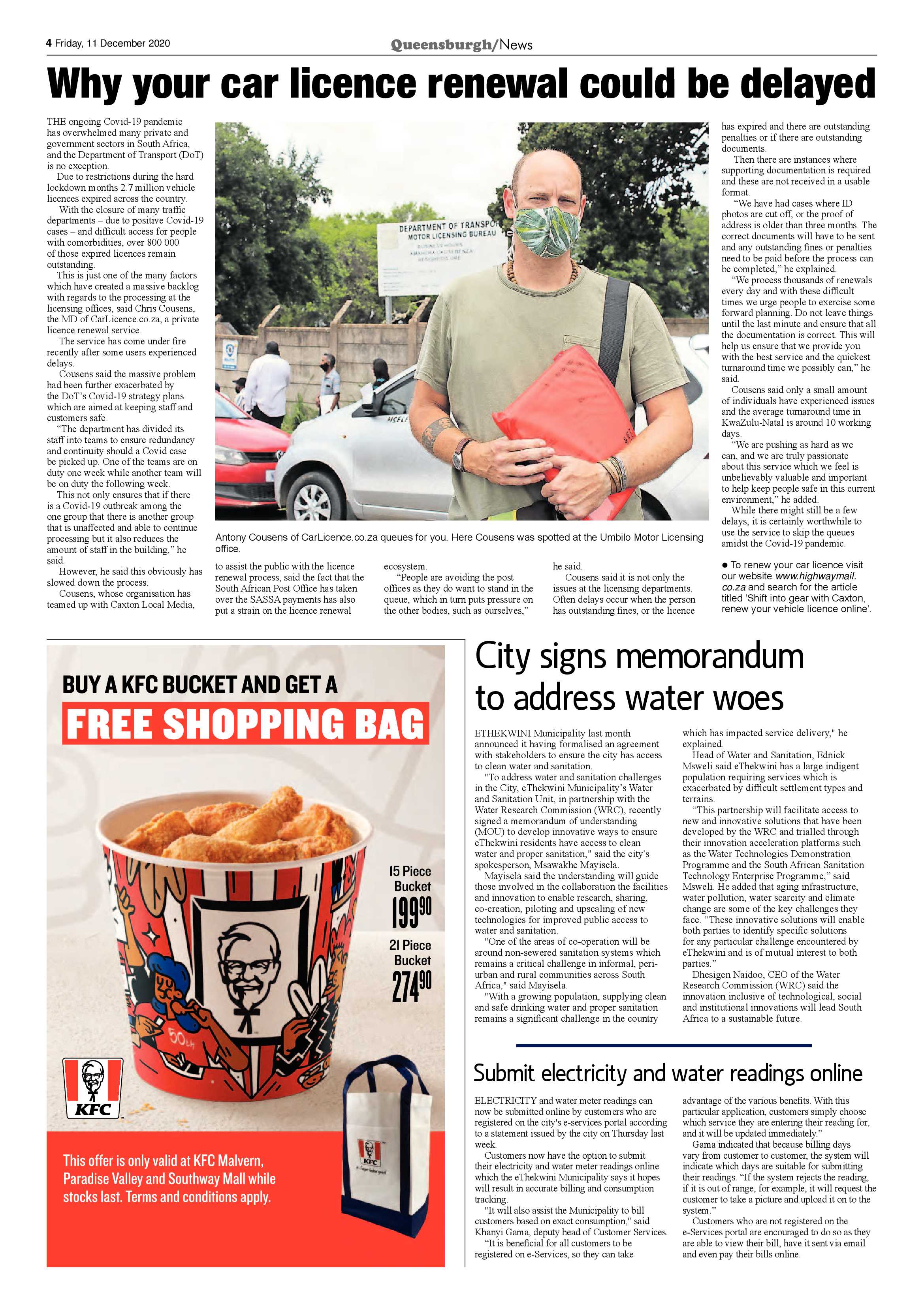 Queensburgh News 11 December 2020 page 4