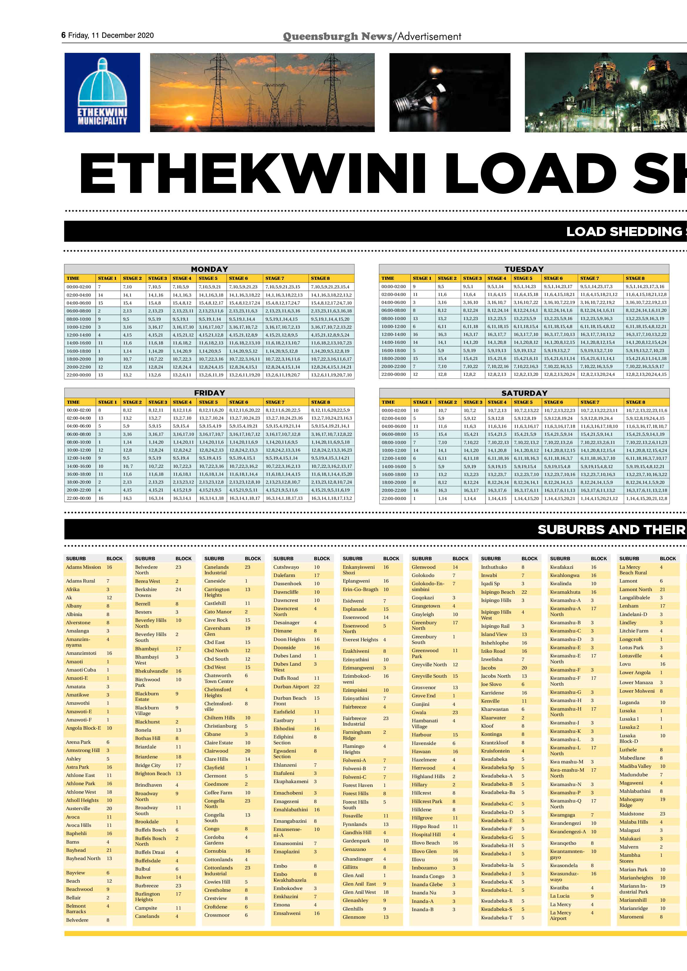 Queensburgh News 11 December 2020 page 6