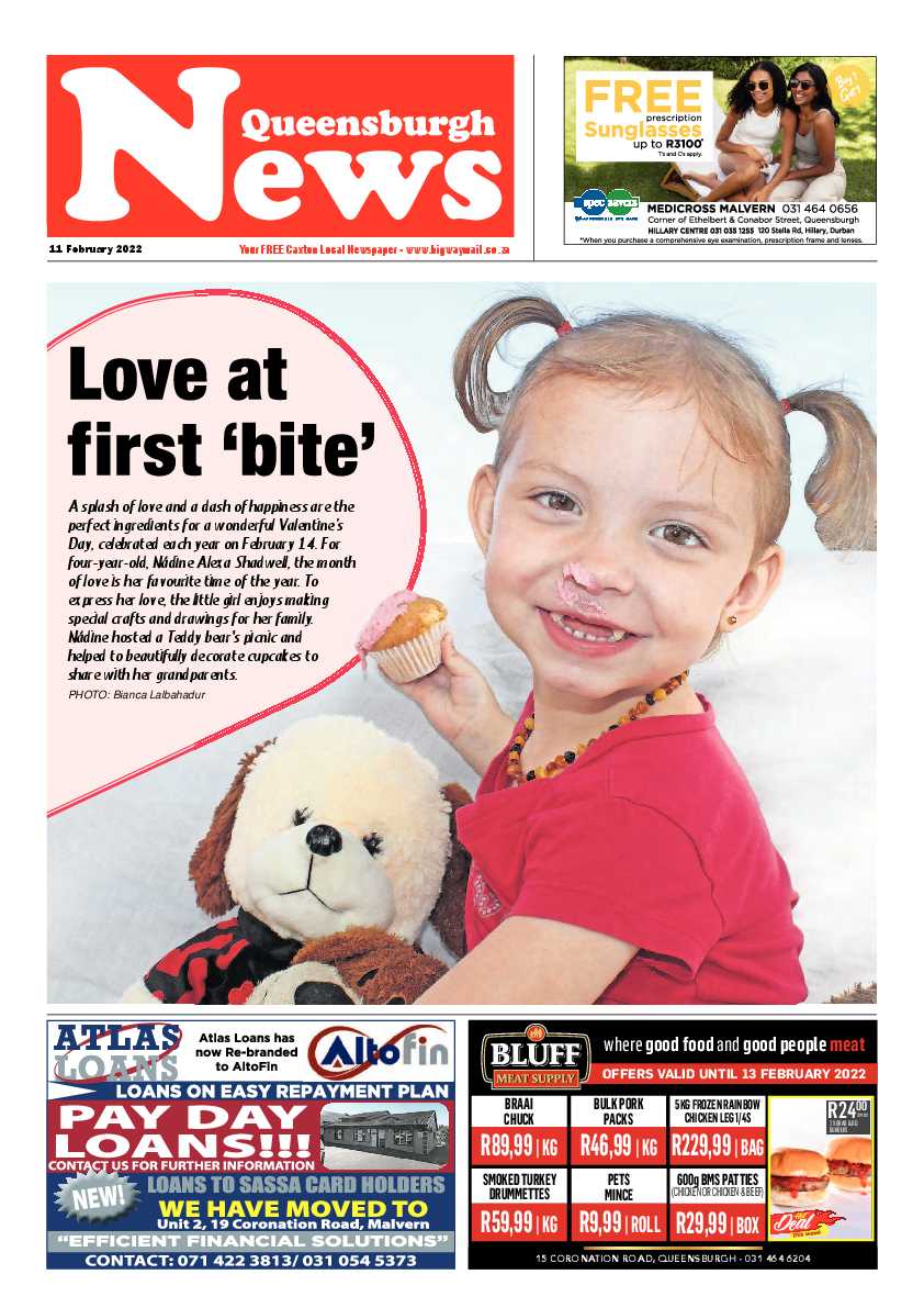 Queensburgh News 11 February 2022 page 1