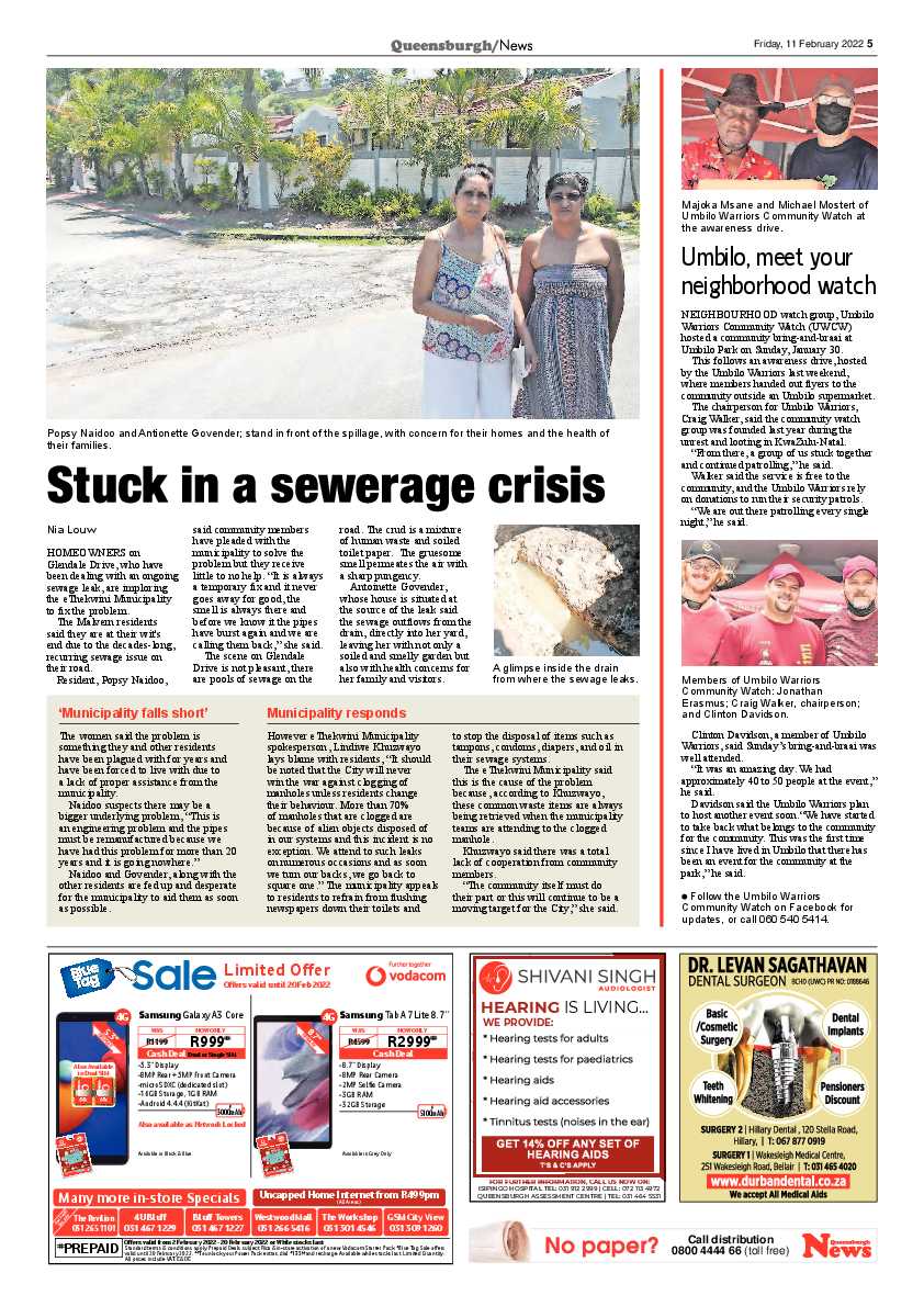 Queensburgh News 11 February 2022 page 5