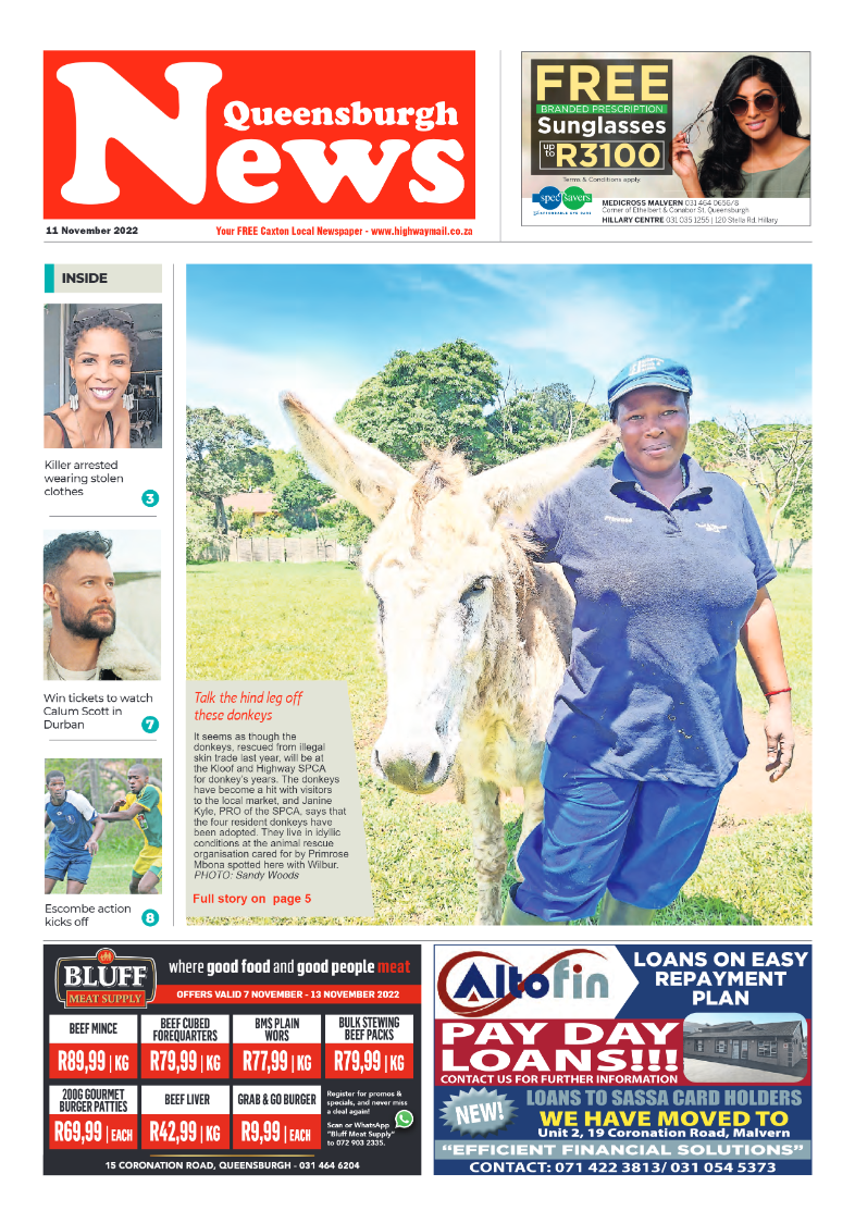Queensburgh News 11 November 2022 page 1