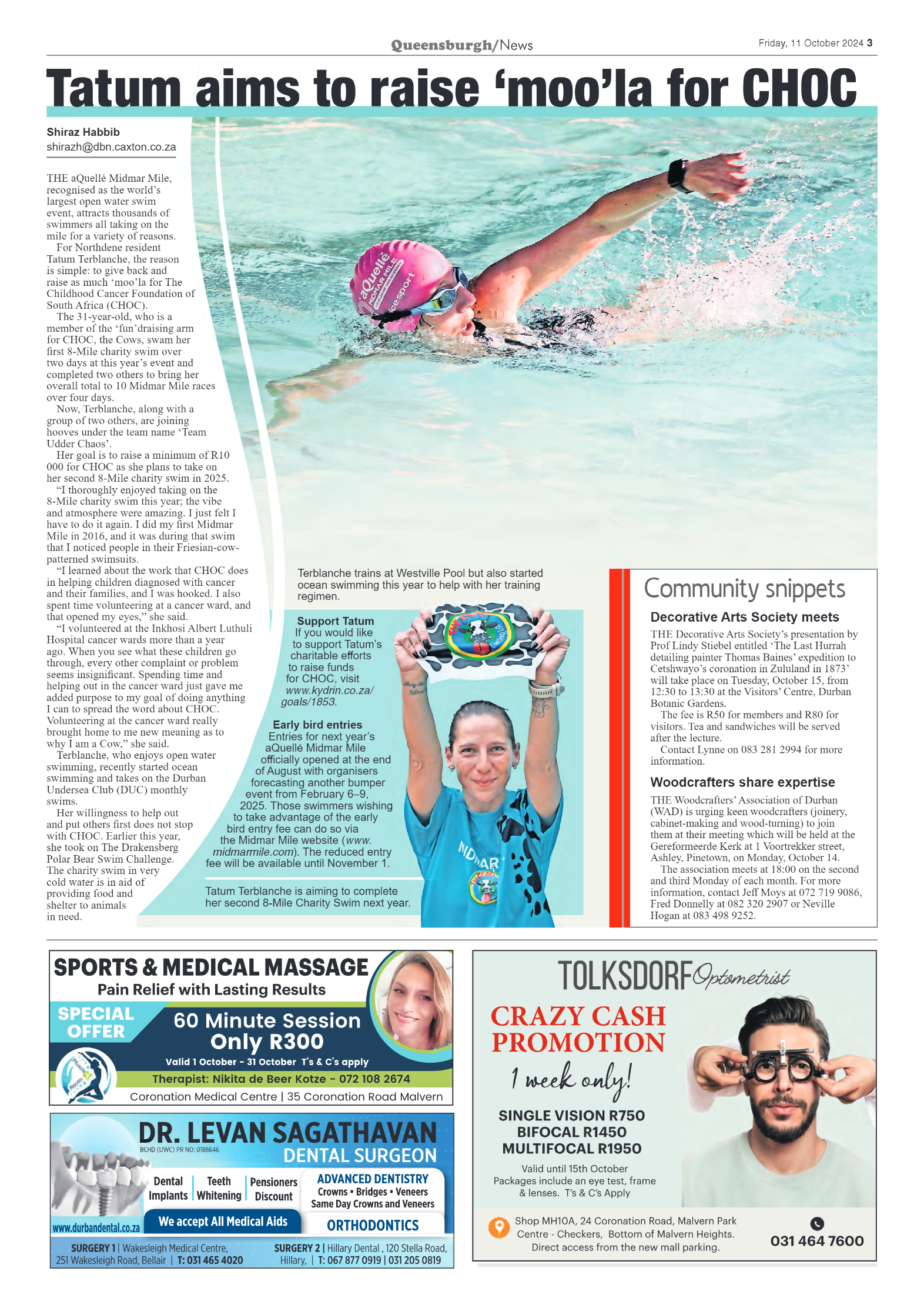 Queensburgh News 11 October 2024 page 3