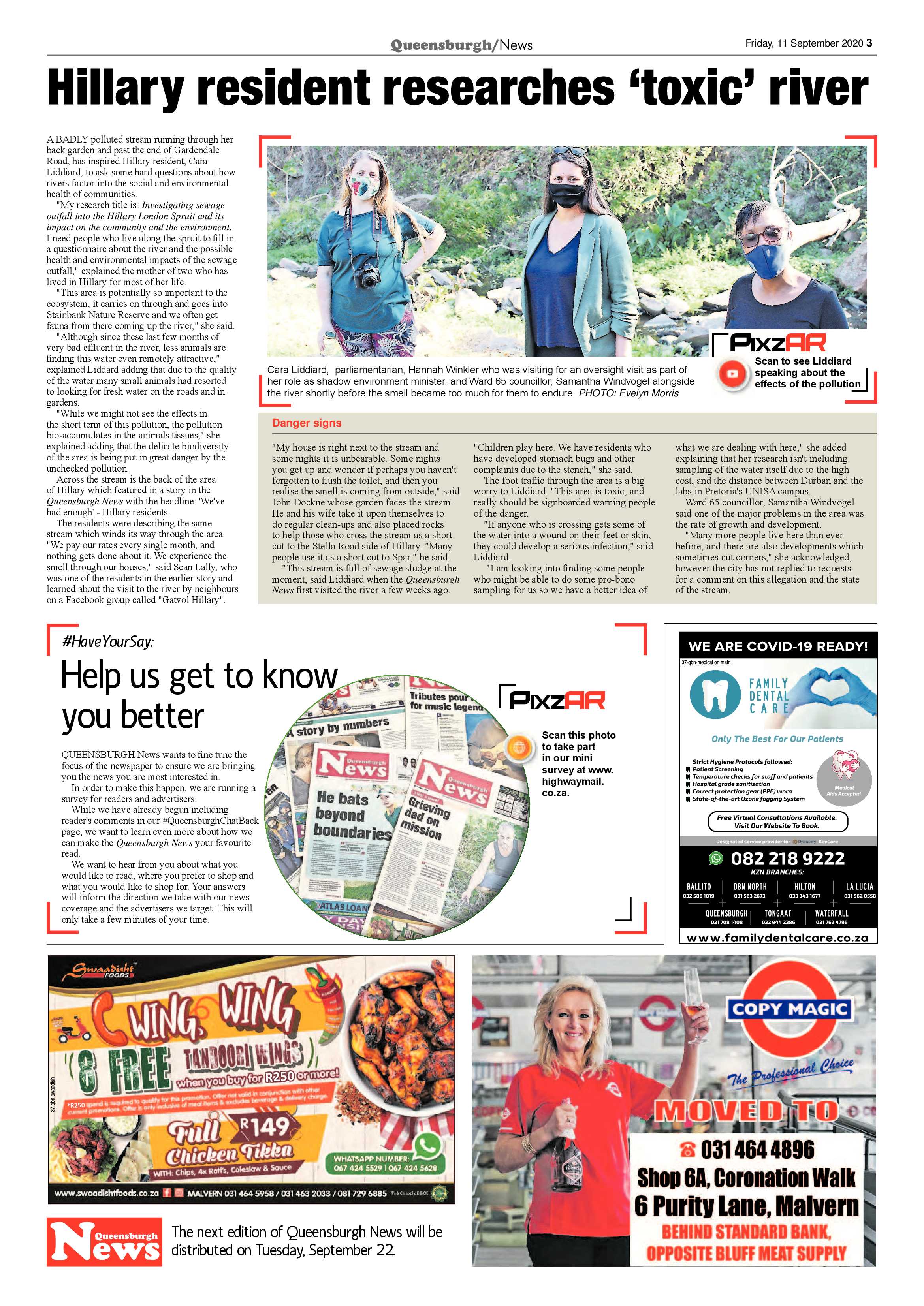 Queensburgh News 11 September 2020 page 3